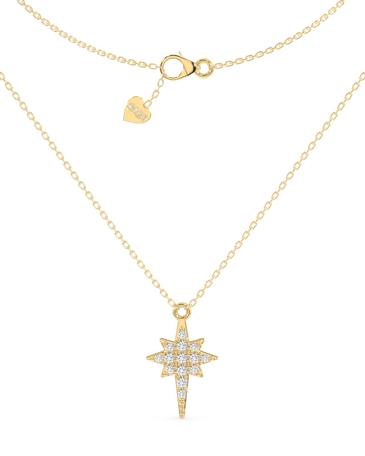 Shooting Star Charm Necklace