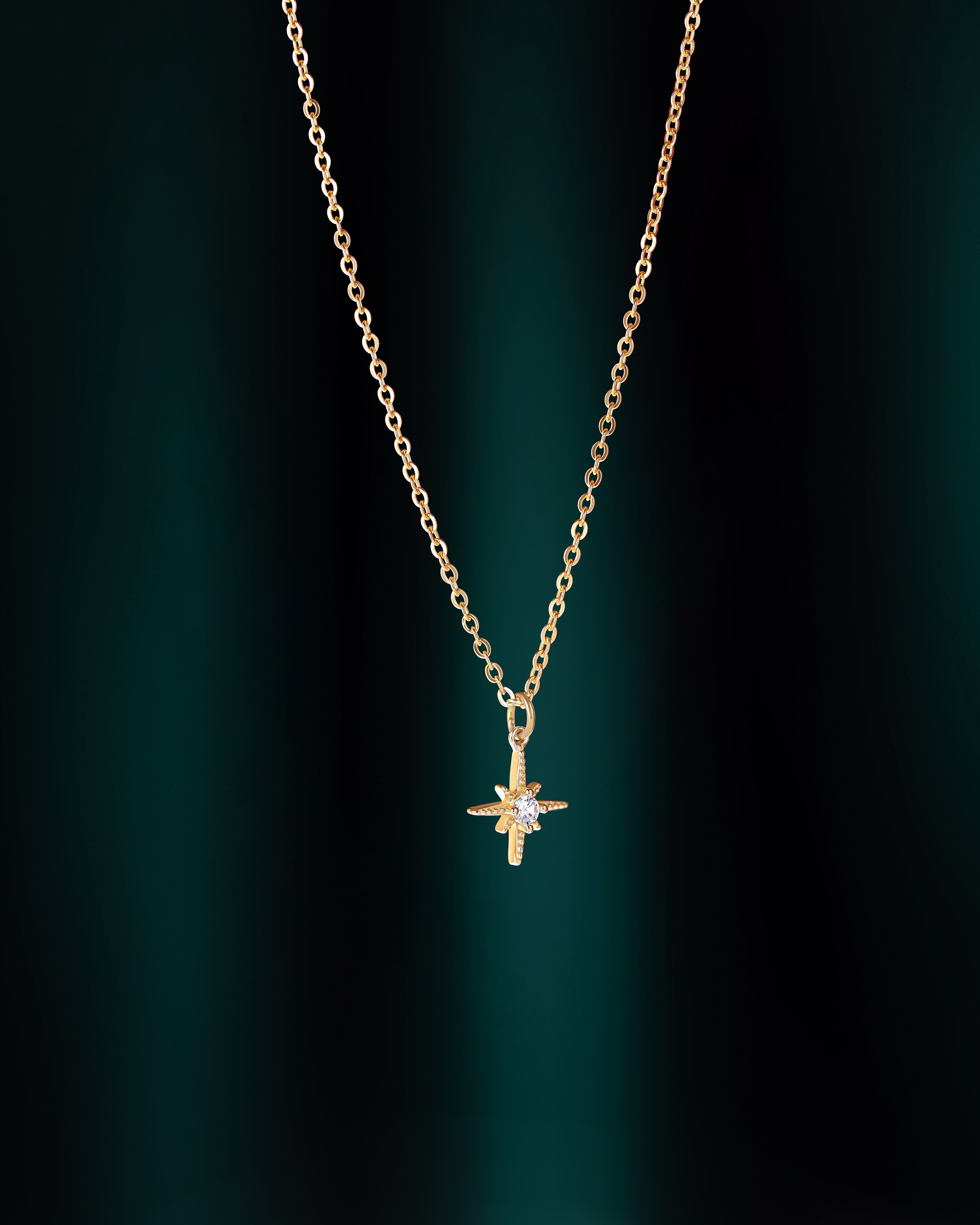 Burst Of Light Charm Necklace