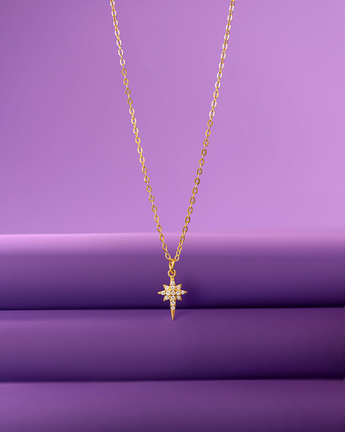 Shooting Star Charm Necklace