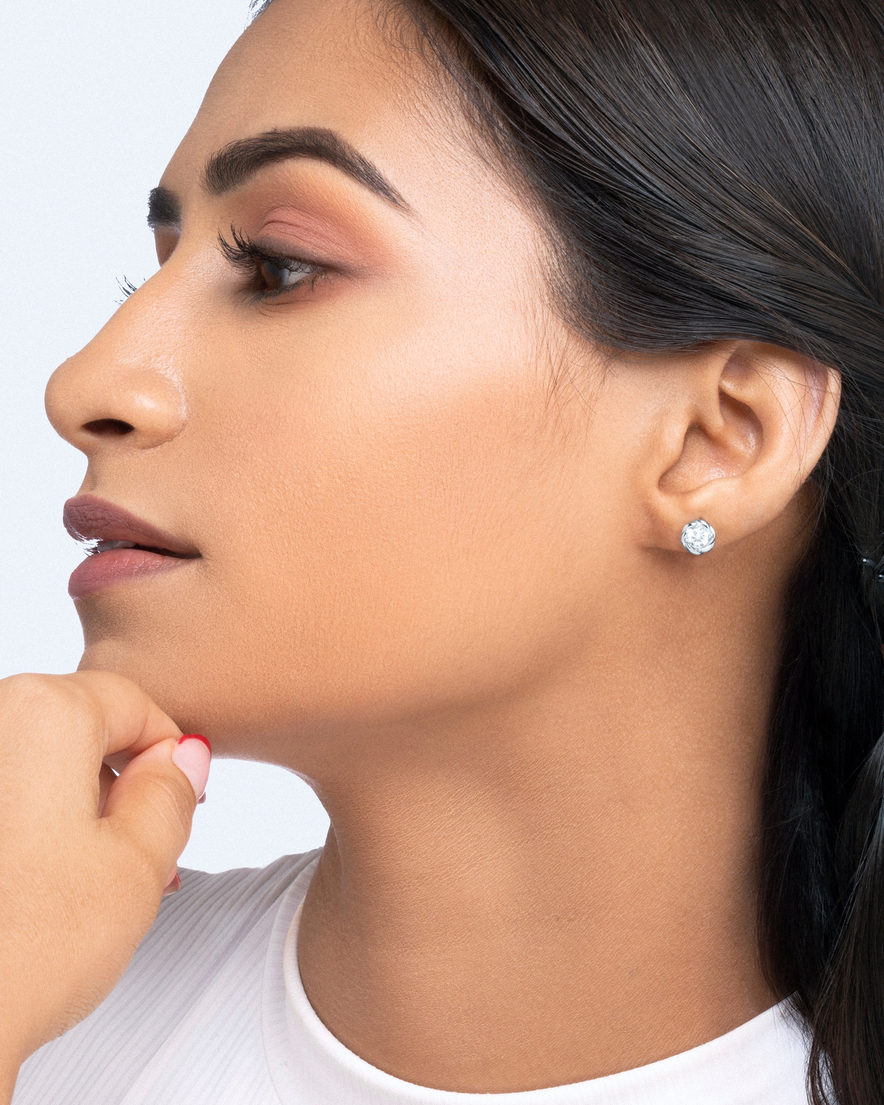 Timeless Rose Stud Earrings