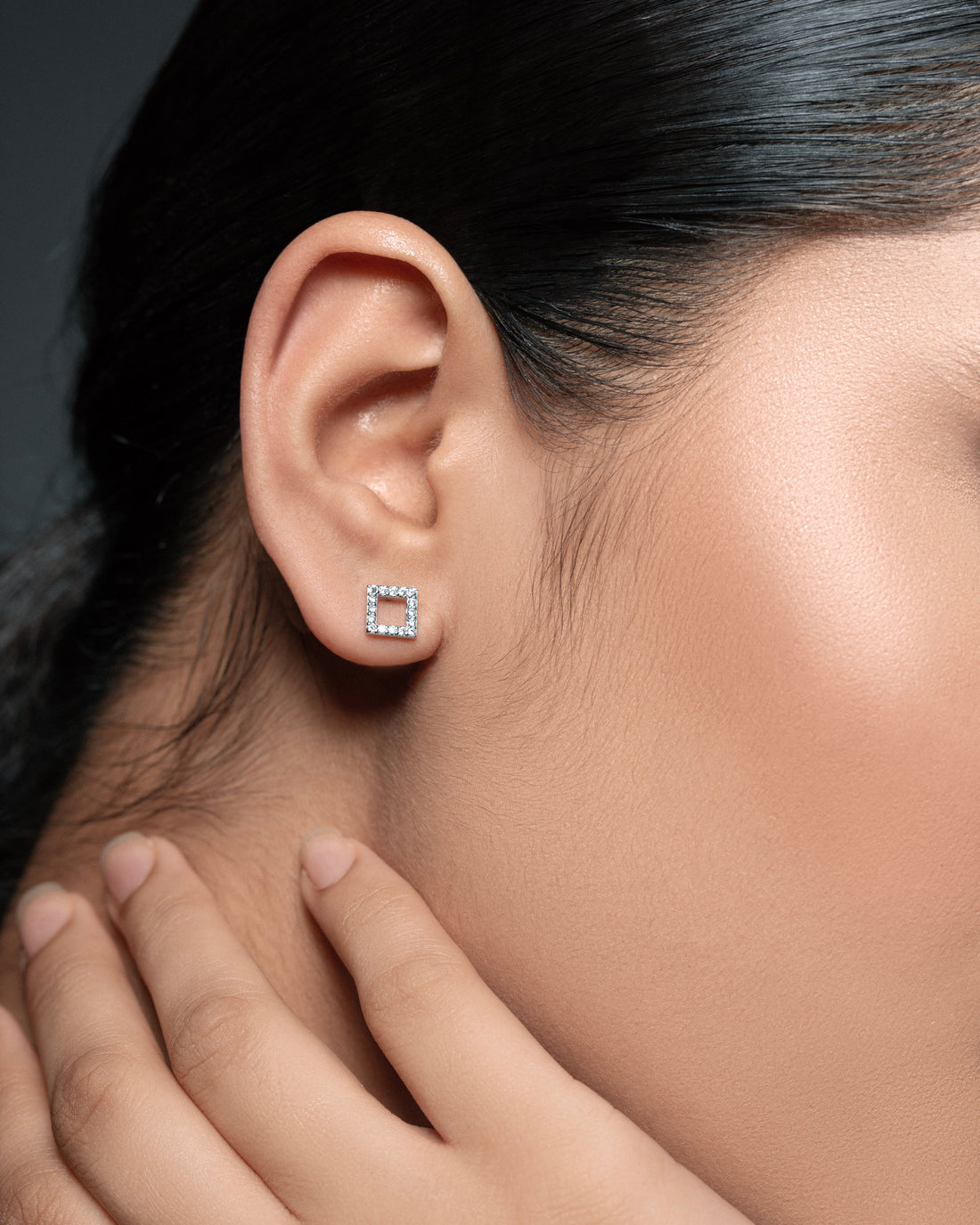 Square Essence Stud Earrings
