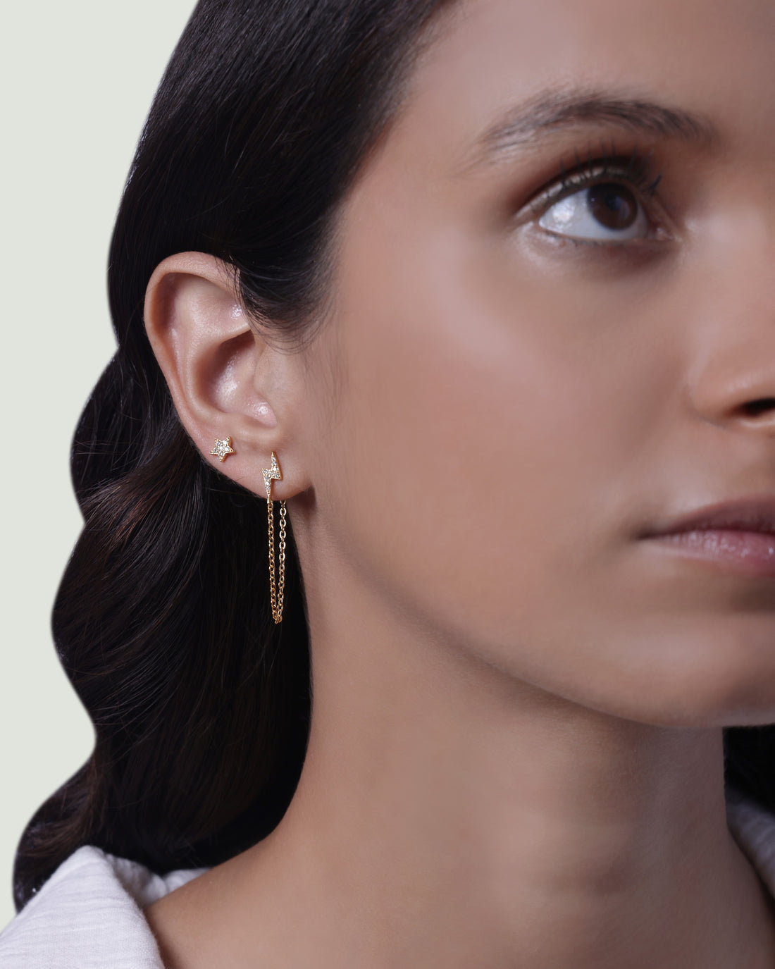 Thunder Dangler Chain Earrings