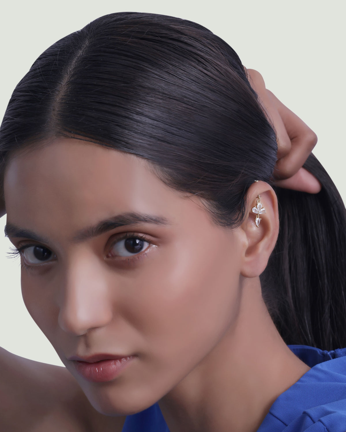 Glimmer Helix Piercings Hanging Earrings