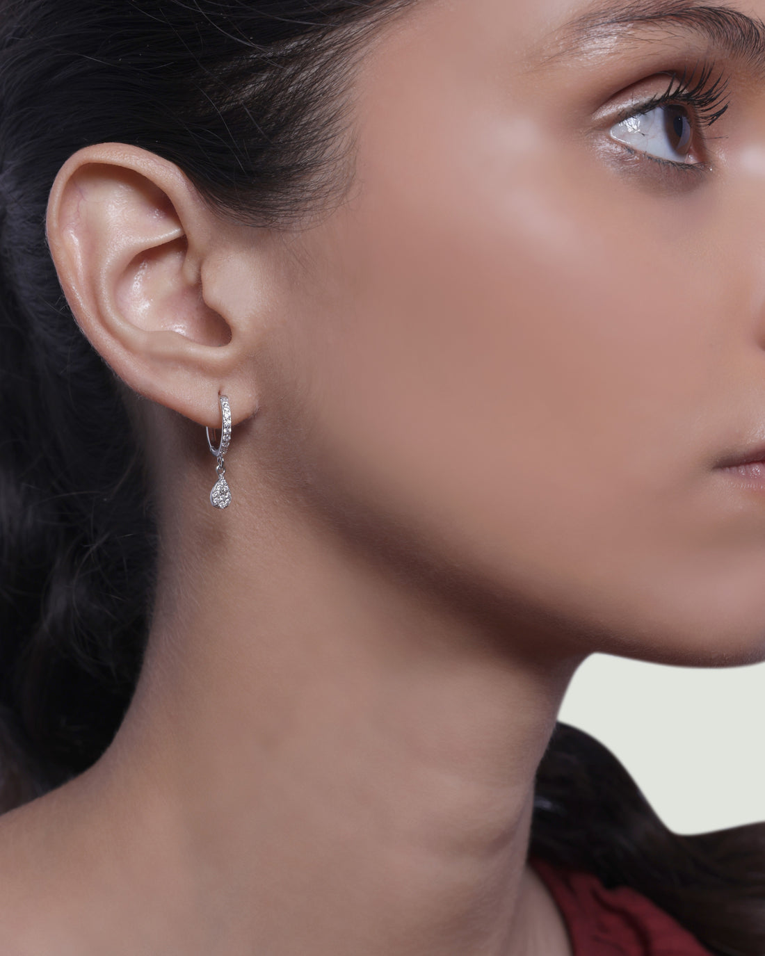 Droplet Hoops Earrings