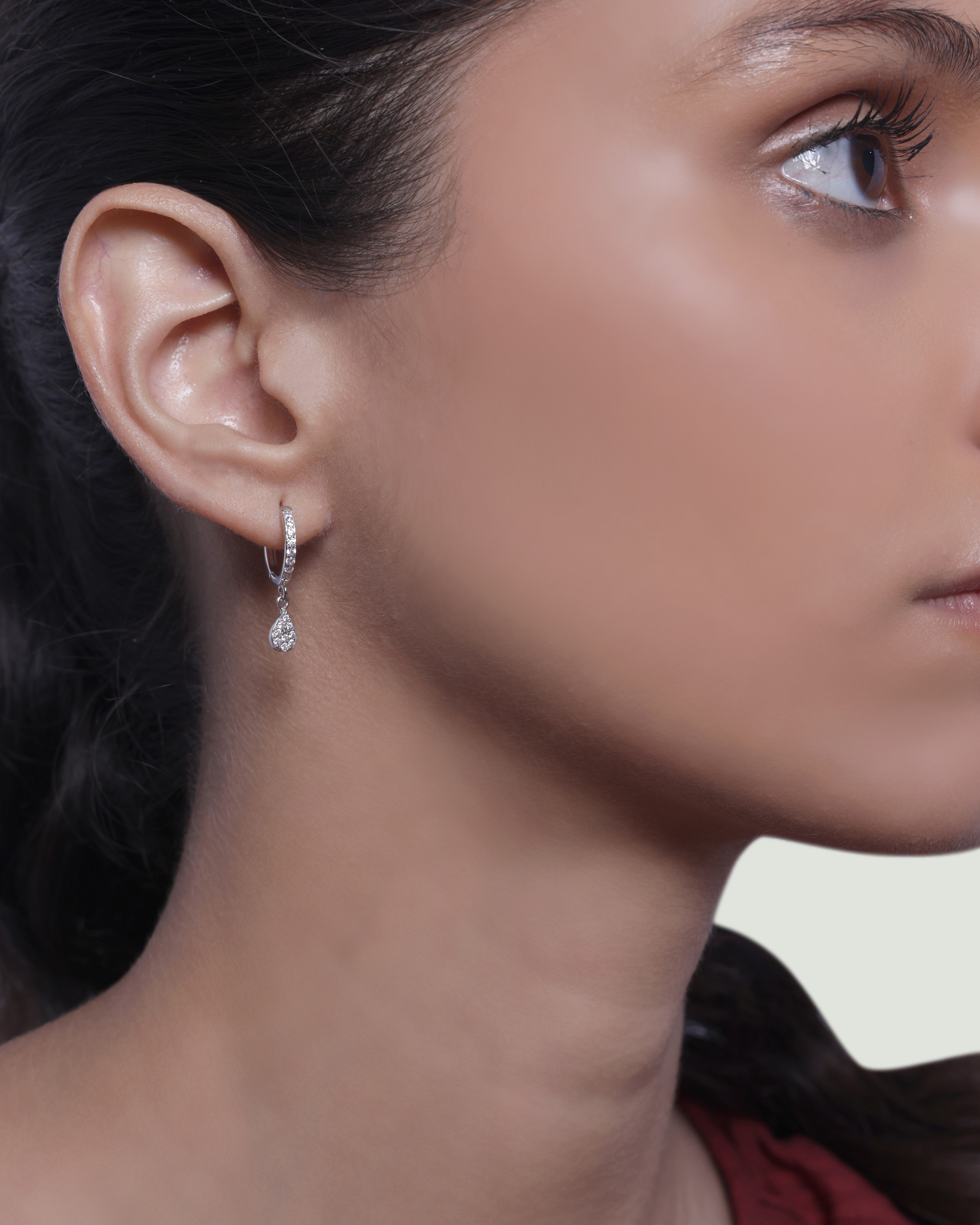 Droplet Hoops Earrings