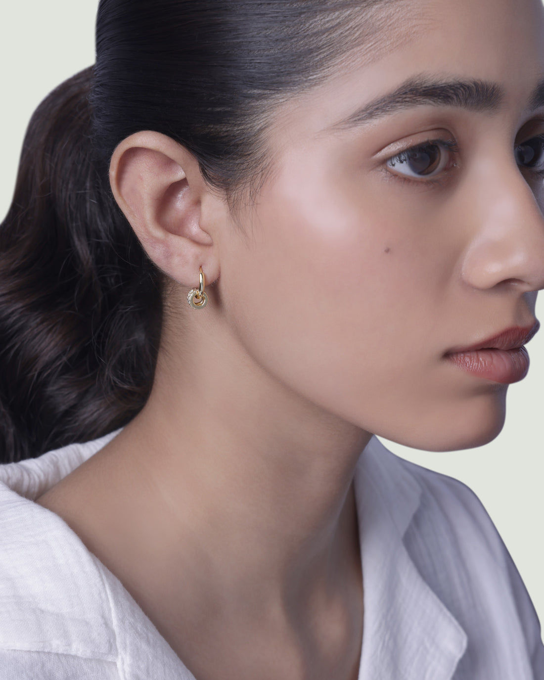 Multi Rings Hoops Earrings