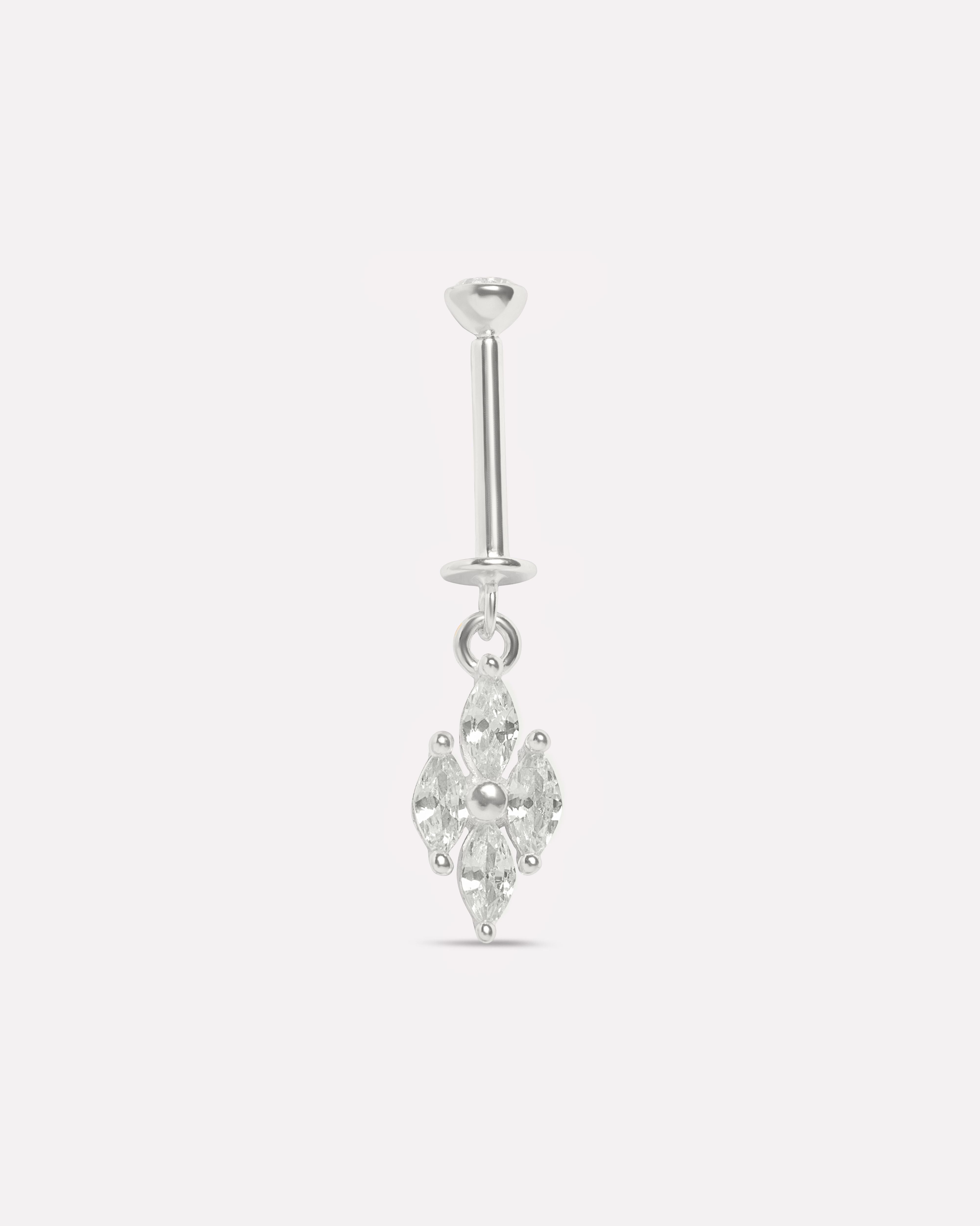 Camellia Helix Piercings Hanging Earrings
