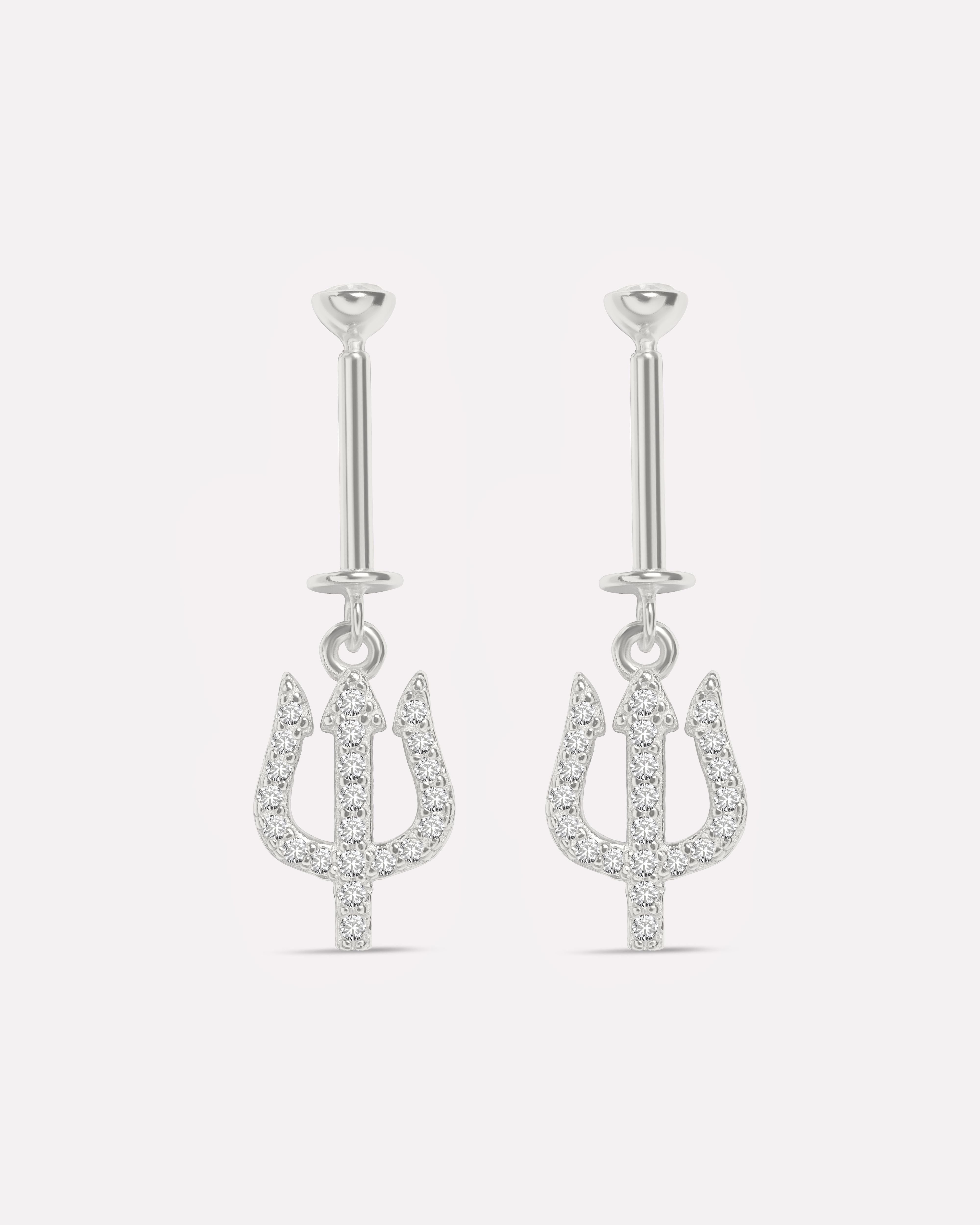 Trisul Helix Piercings Hanging Earrings