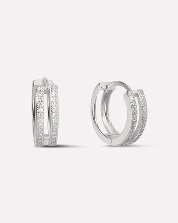 Bold Dual Statement Hoop Earrings