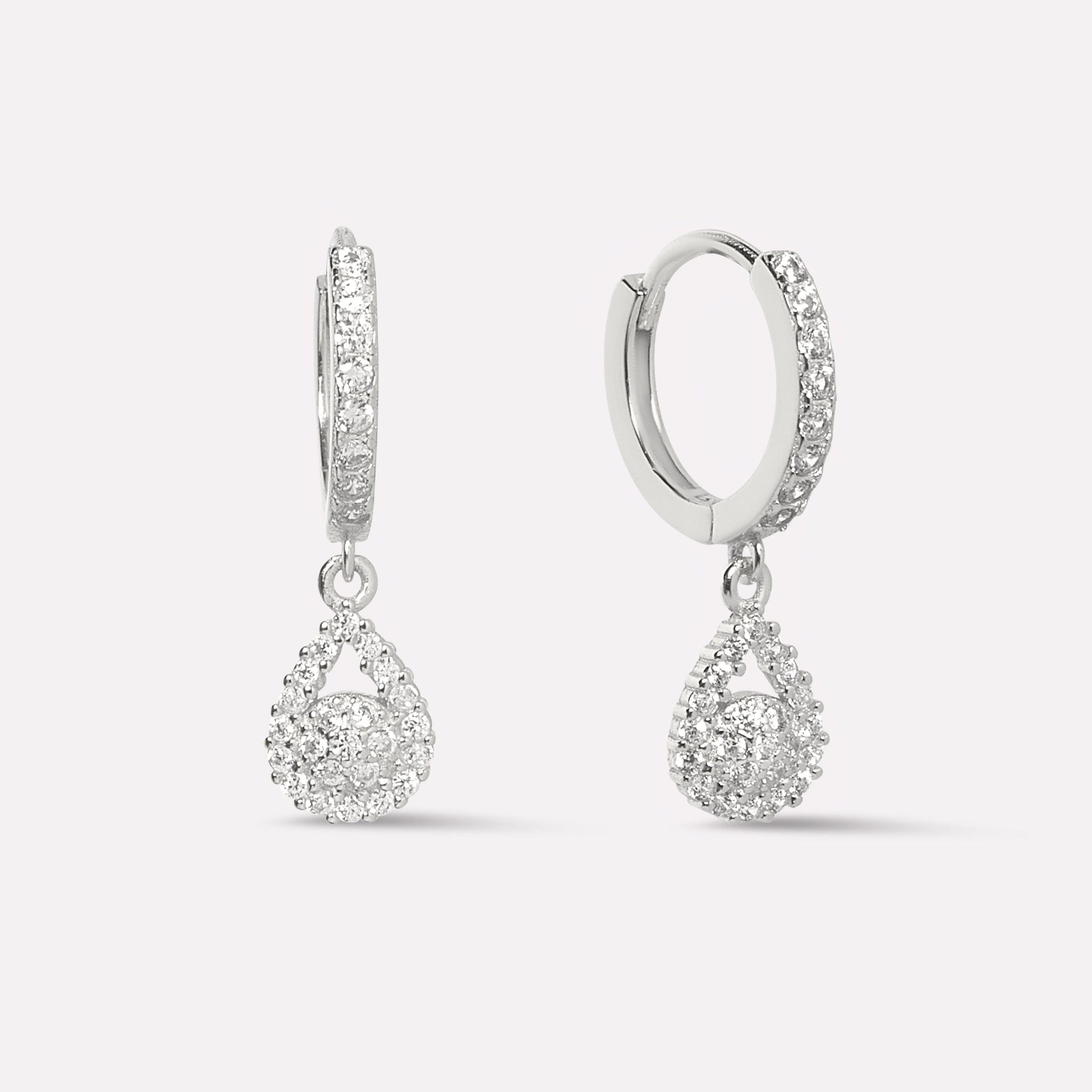 Jashn Charm Hoop Earrings