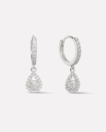 Jashn Charm Hoop Earrings