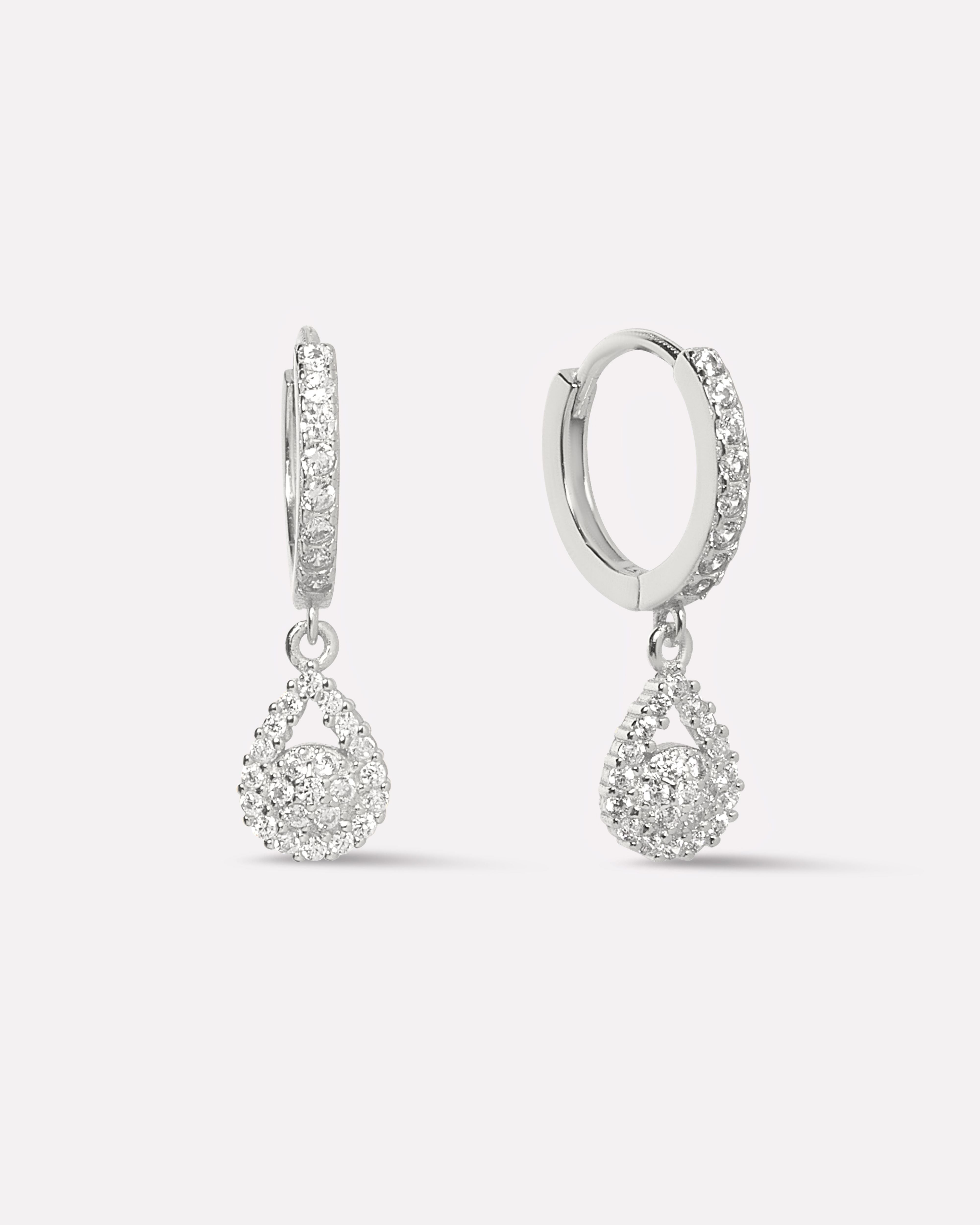 Jashn Charm Hoop Earrings