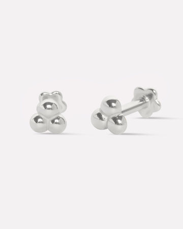 Pinball Flat Back Stud Earrings