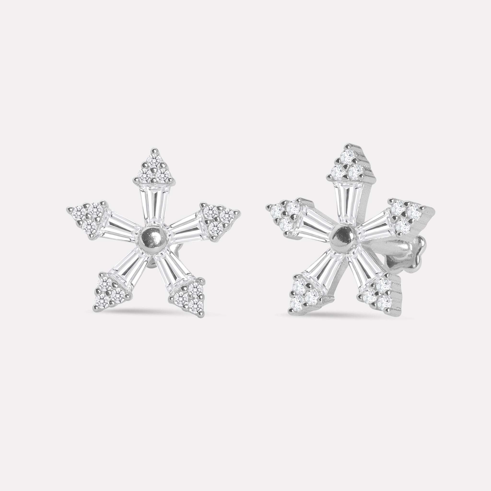 Selestia Flat Back Stud Earrings