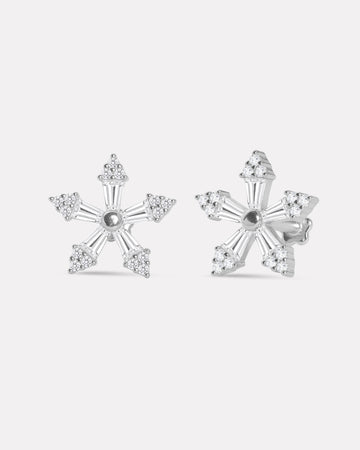Selestia Flat Back Stud Earrings