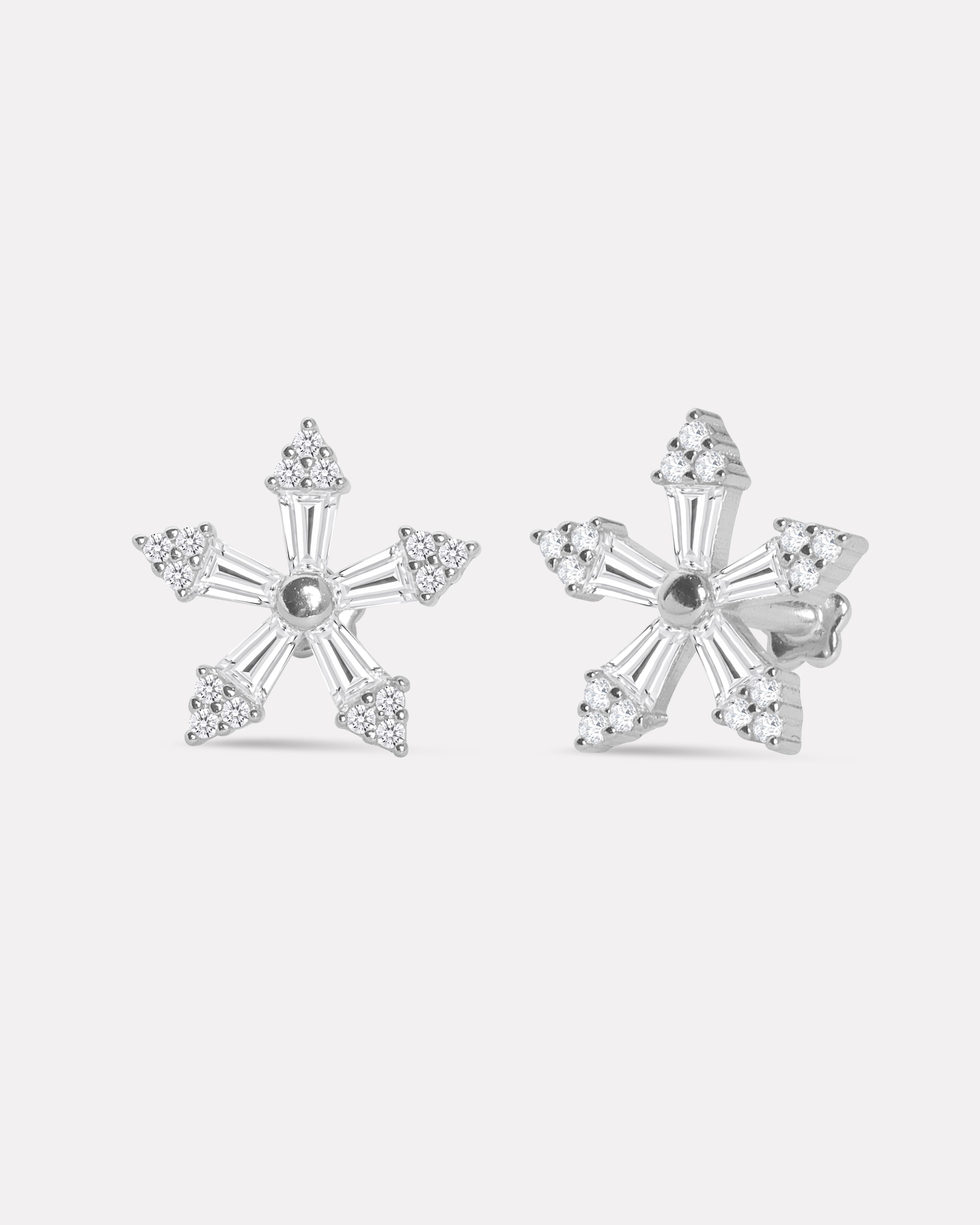 Selestia Flat Back Stud Earrings