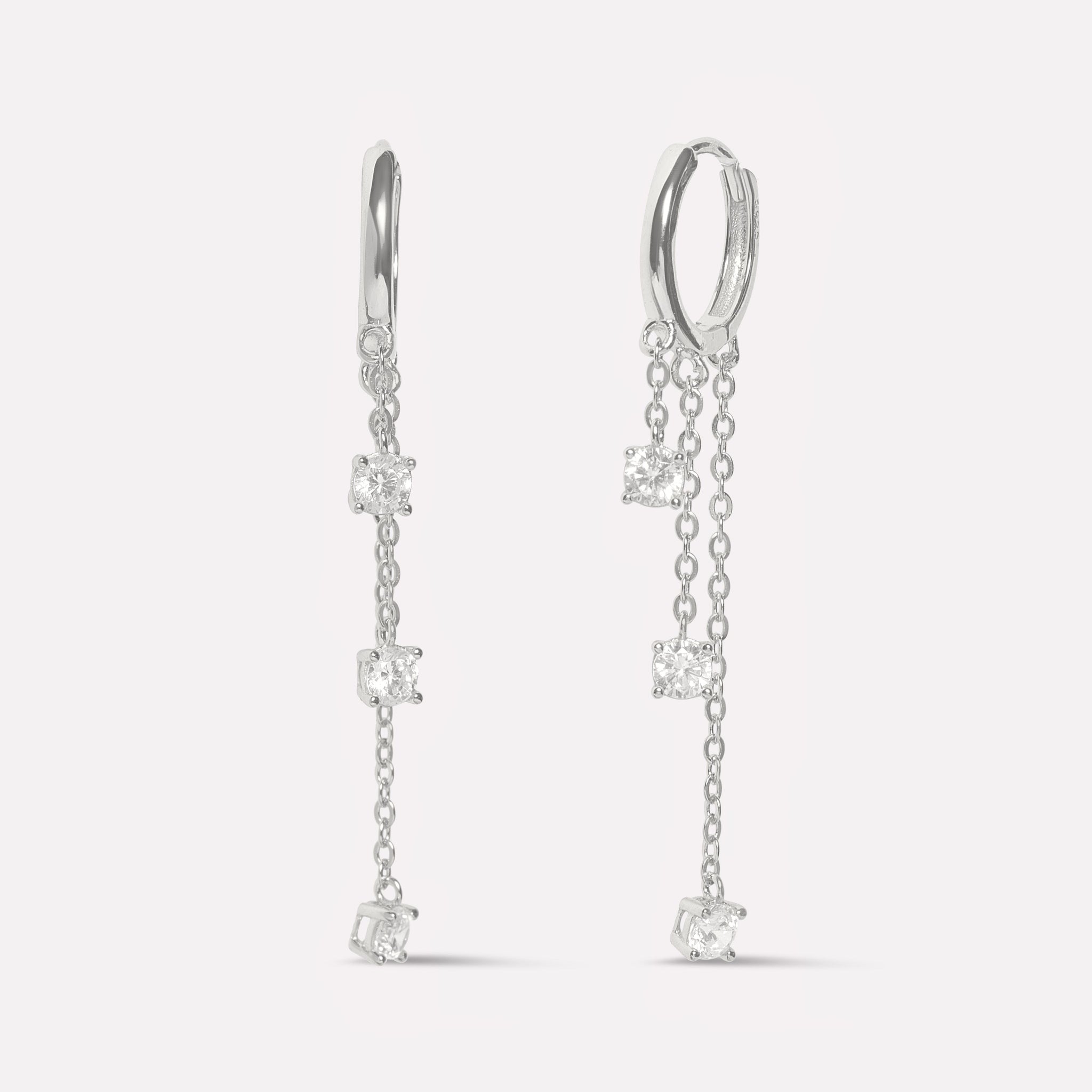 Corisande Chain Connector Earrings