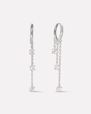 Corisande Chain Connector Earrings