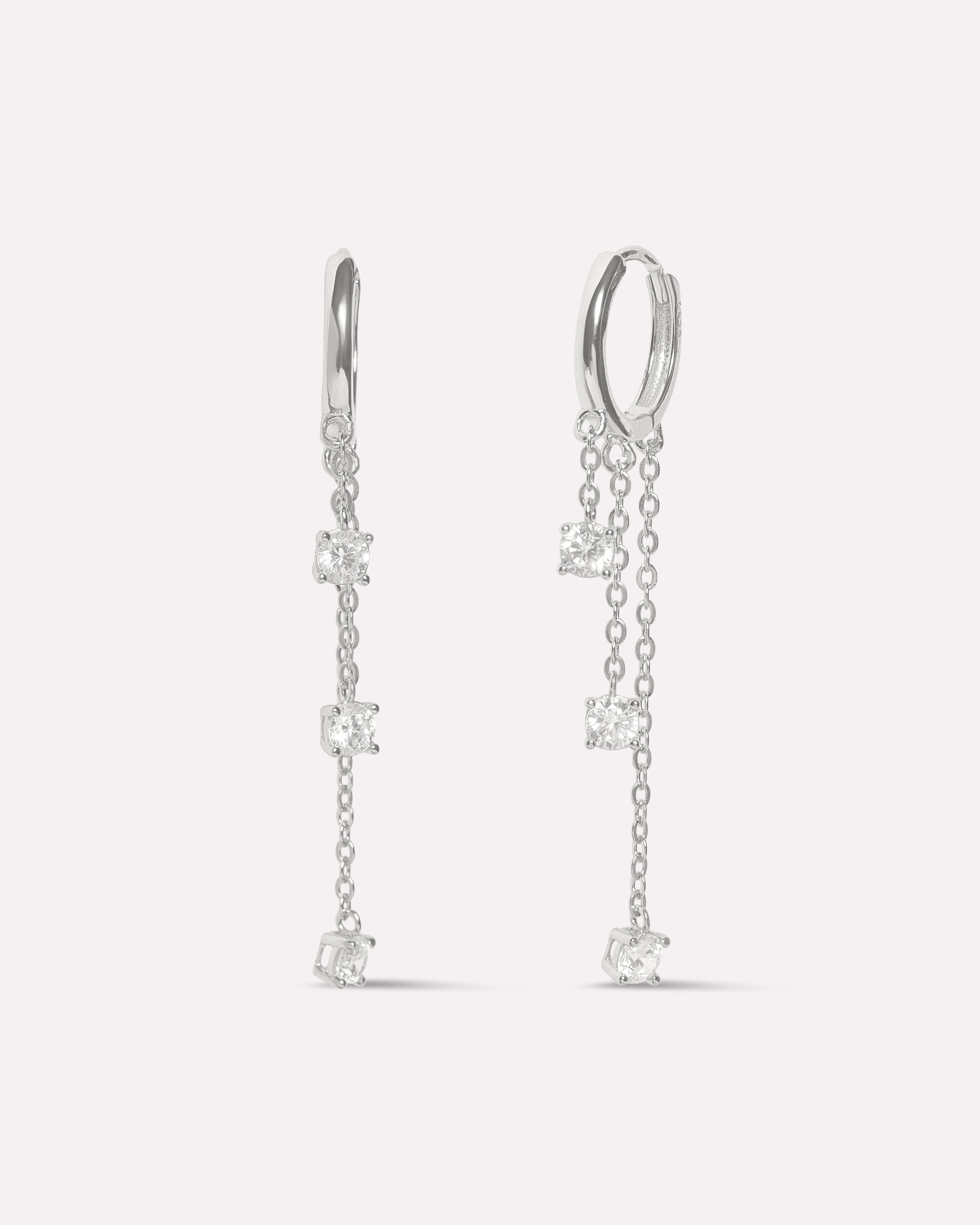 Corisande Chain Connector Earrings