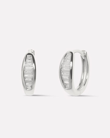 Luna Wave Hoop Earrings