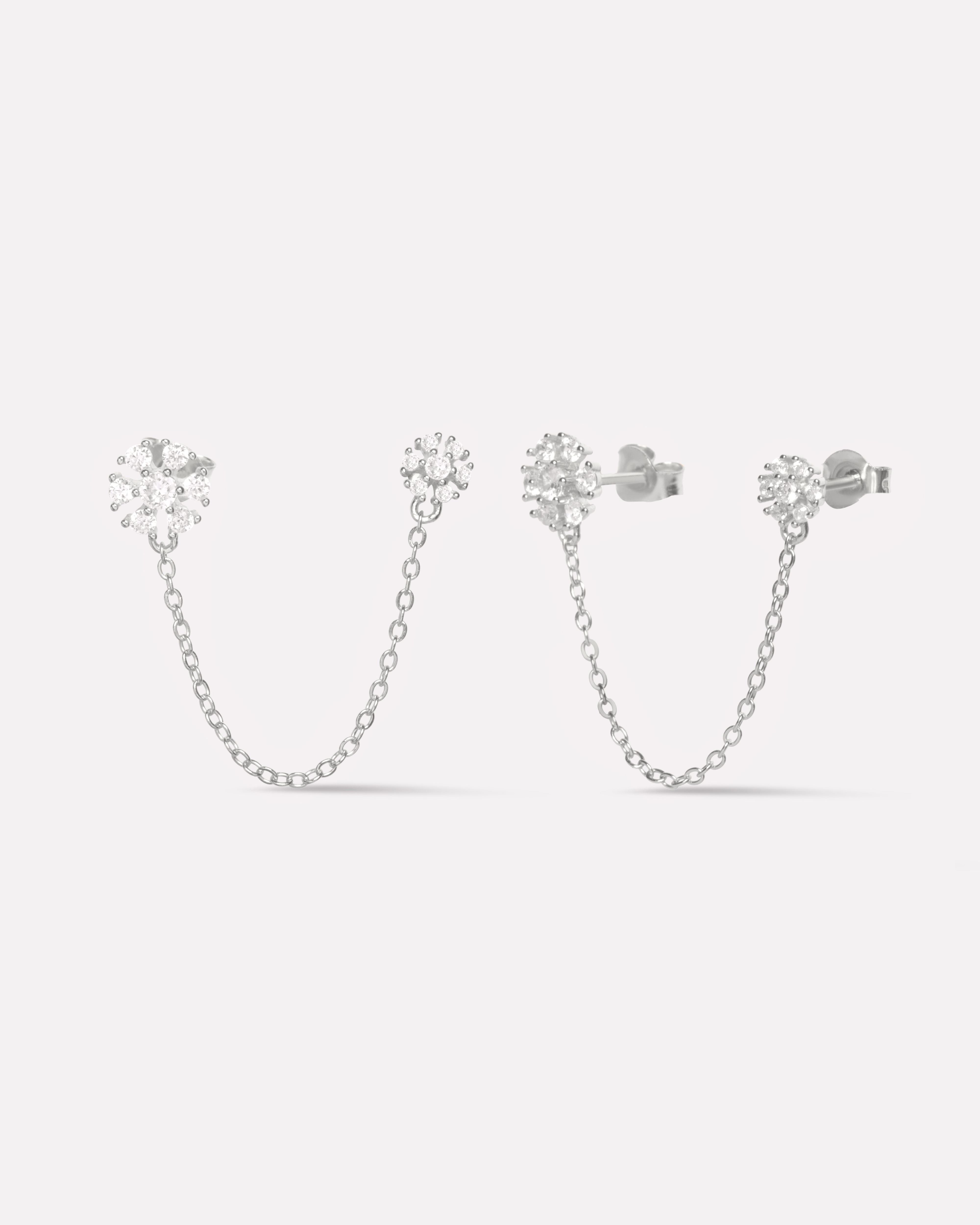 Marcella Chain Connector Earrings