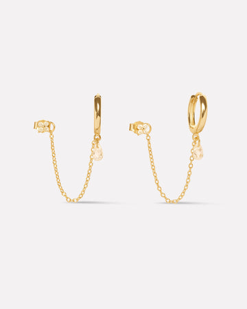 Estelle Chain Connector Earrings