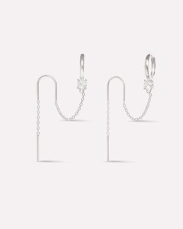 Chashni Sui Dhaga Chain Connector Earrings