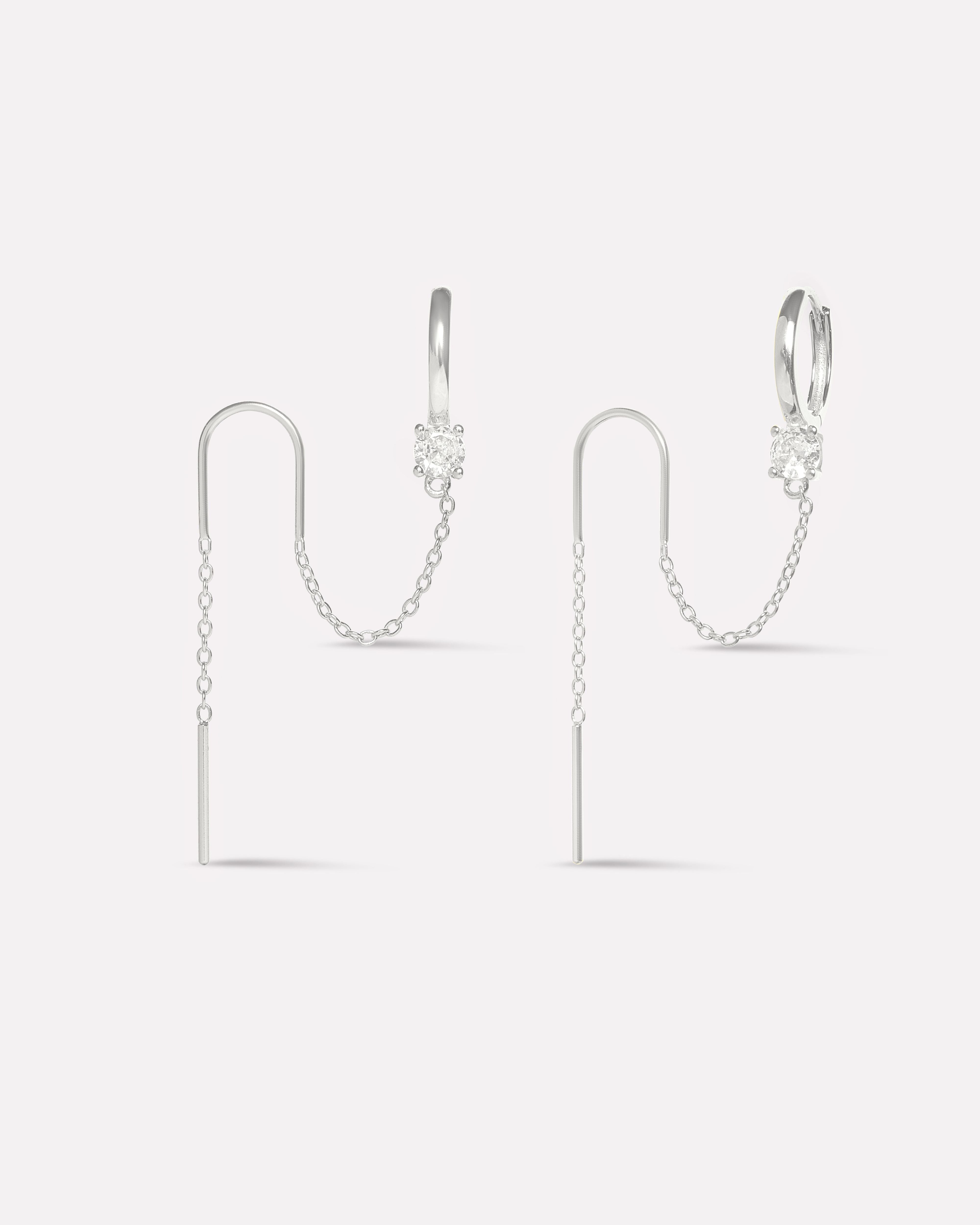 Chashni Sui Dhaga Chain Connector Earrings