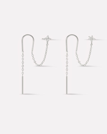 Elise Sui Dhaga Chain Connector Earrings