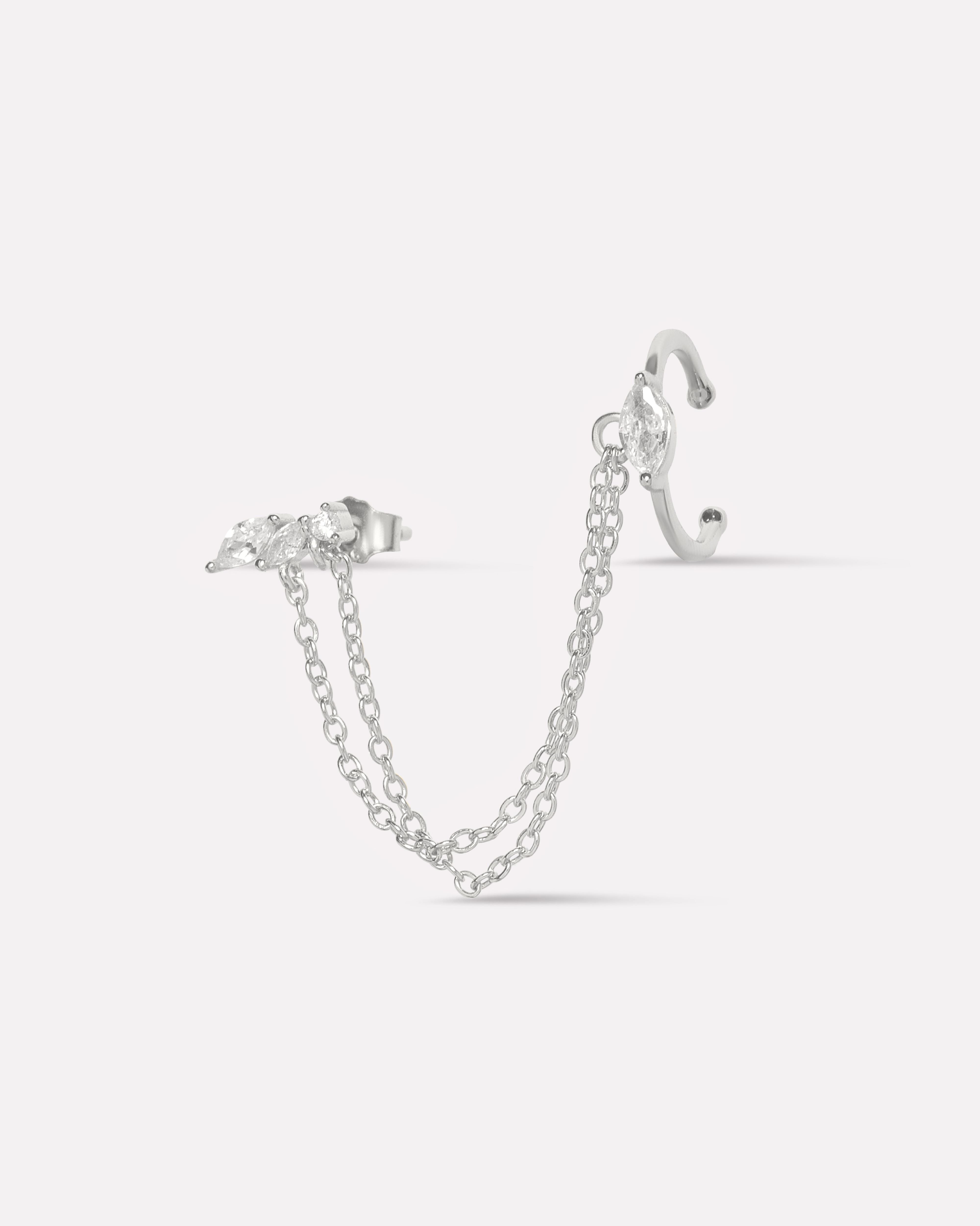Victoria Chain Connector Earrings