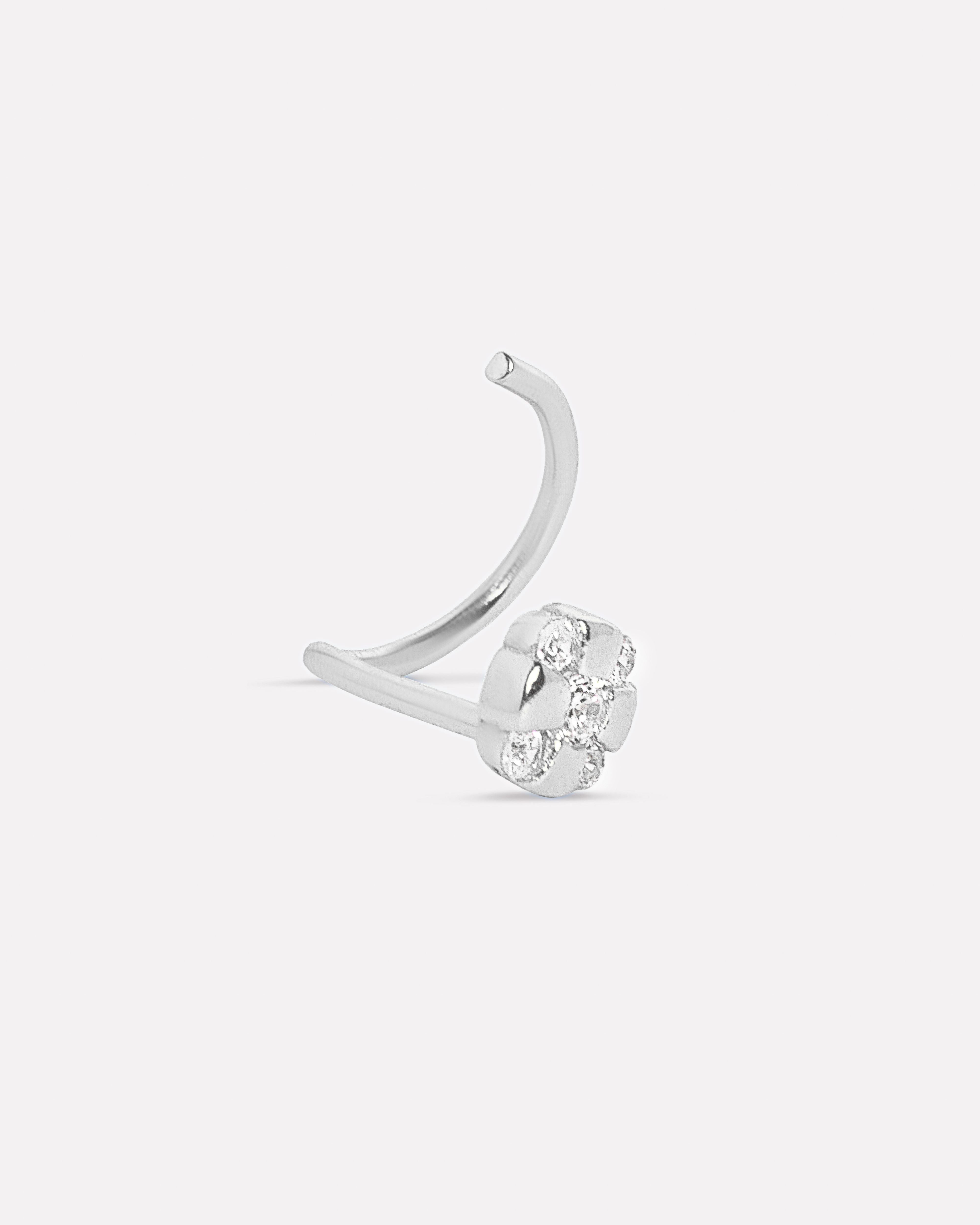 Aurora Flower Nose Pin