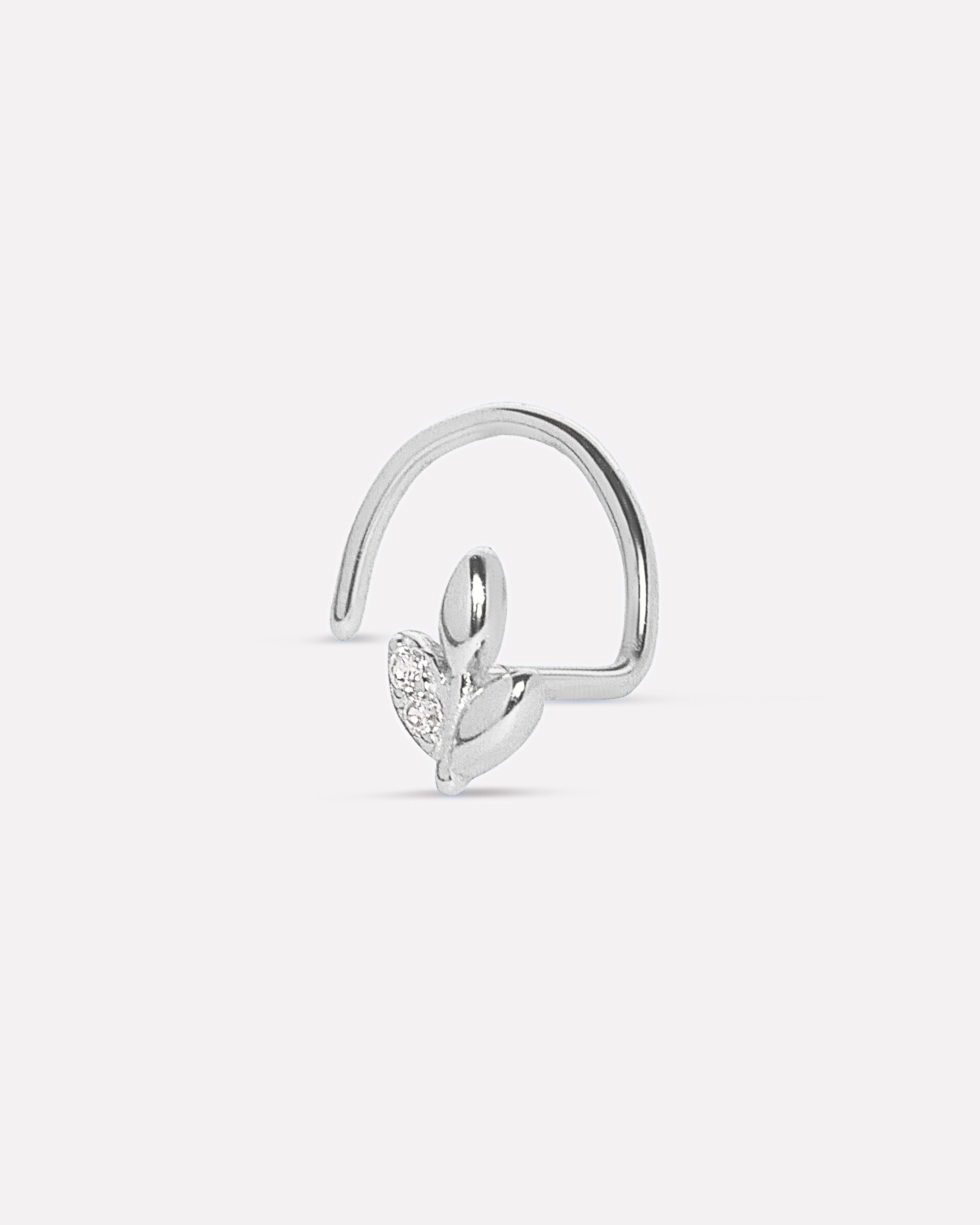 Leaf Glow Nose Pin