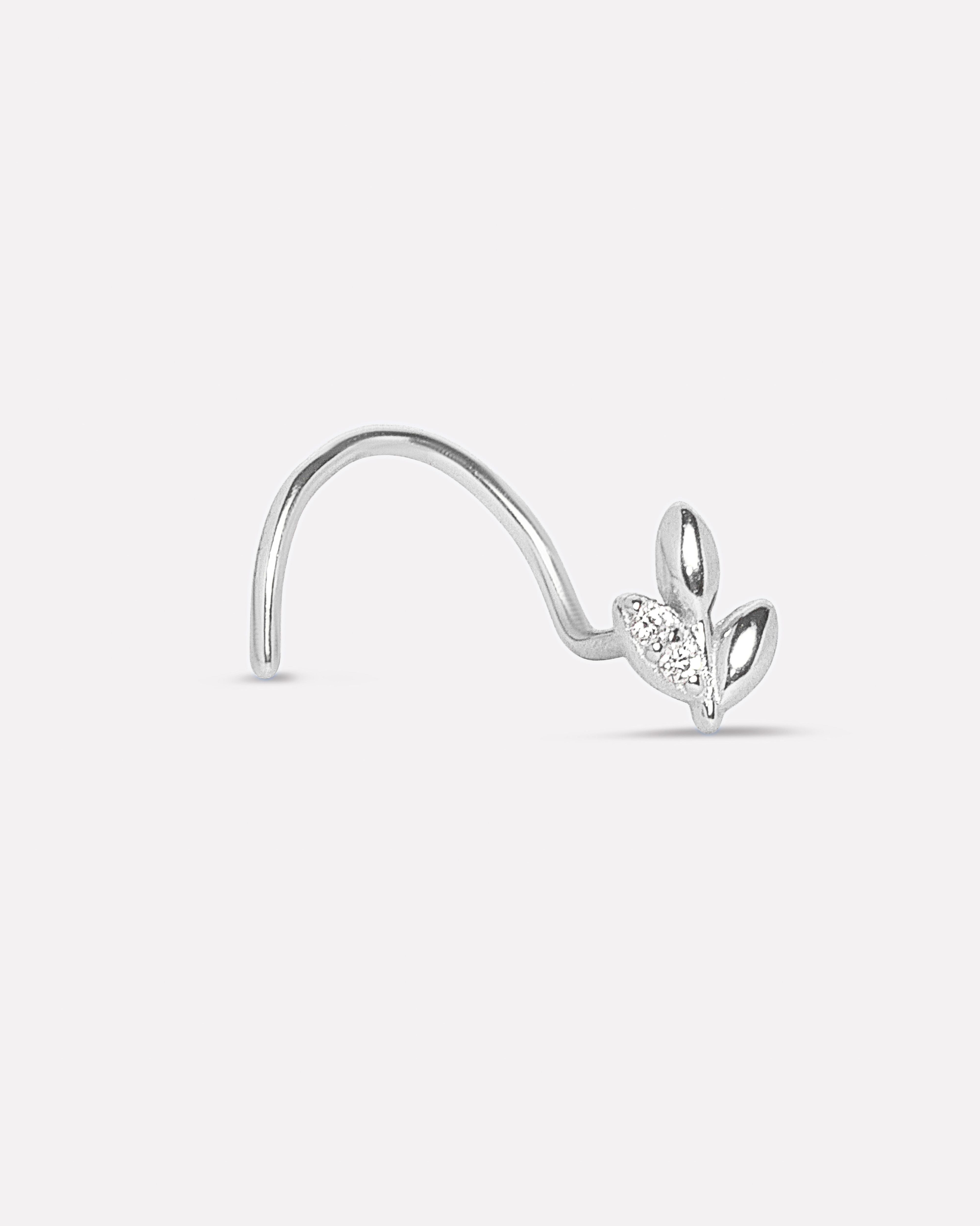 Leaf Glow Nose Pin