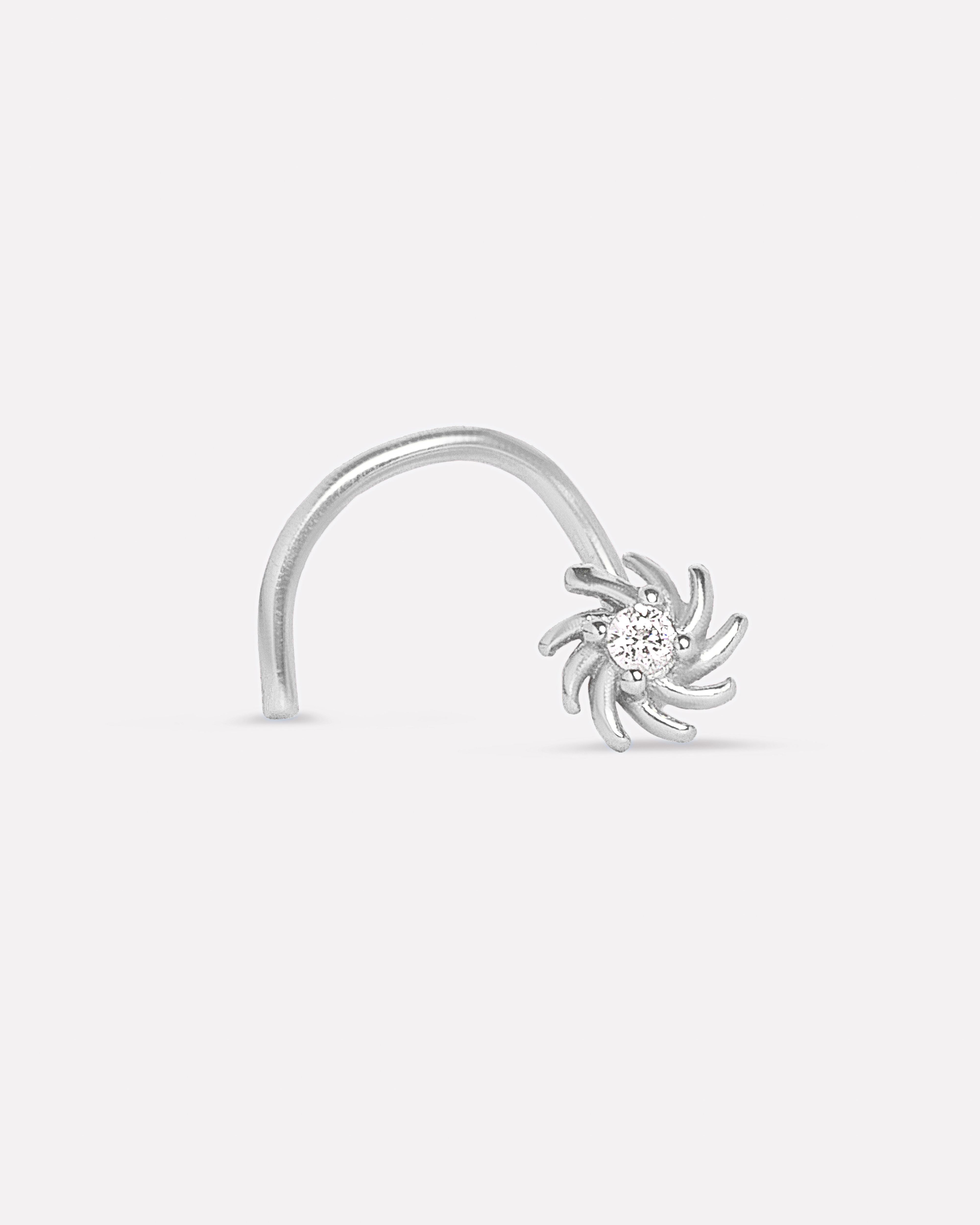 Swirl Pinwheel Nose Pin