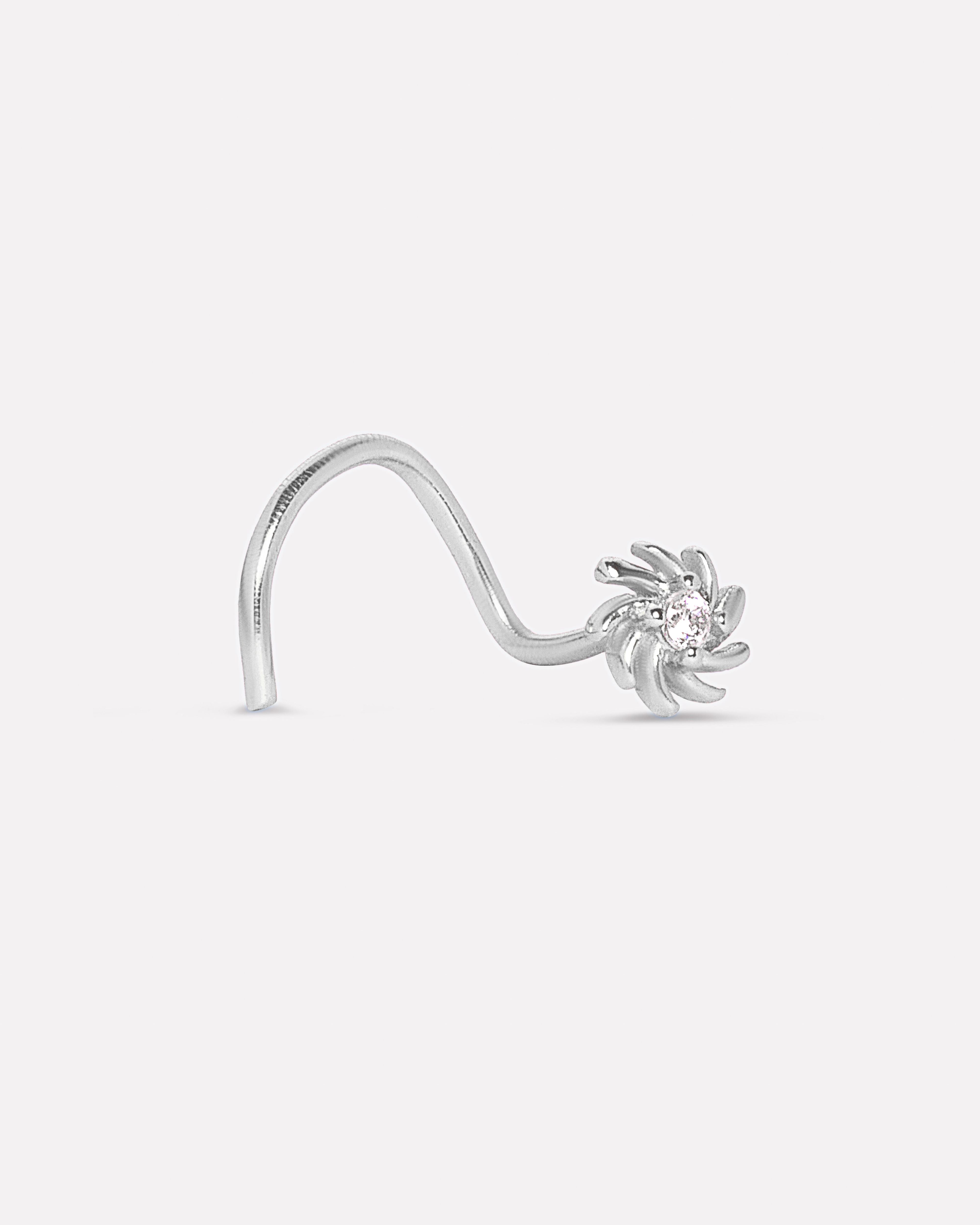 Swirl Pinwheel Nose Pin