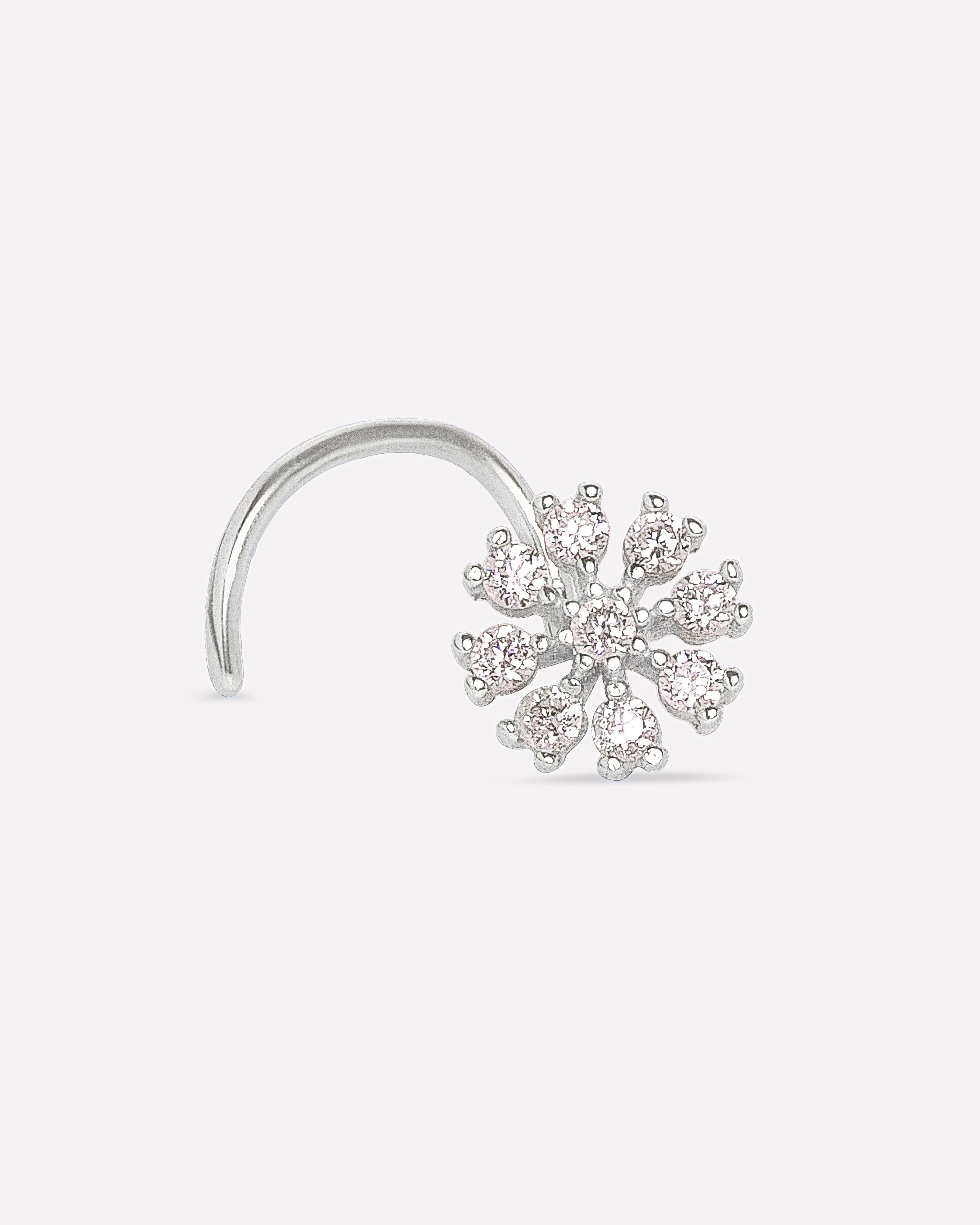 Cluster Flower Nose Pin