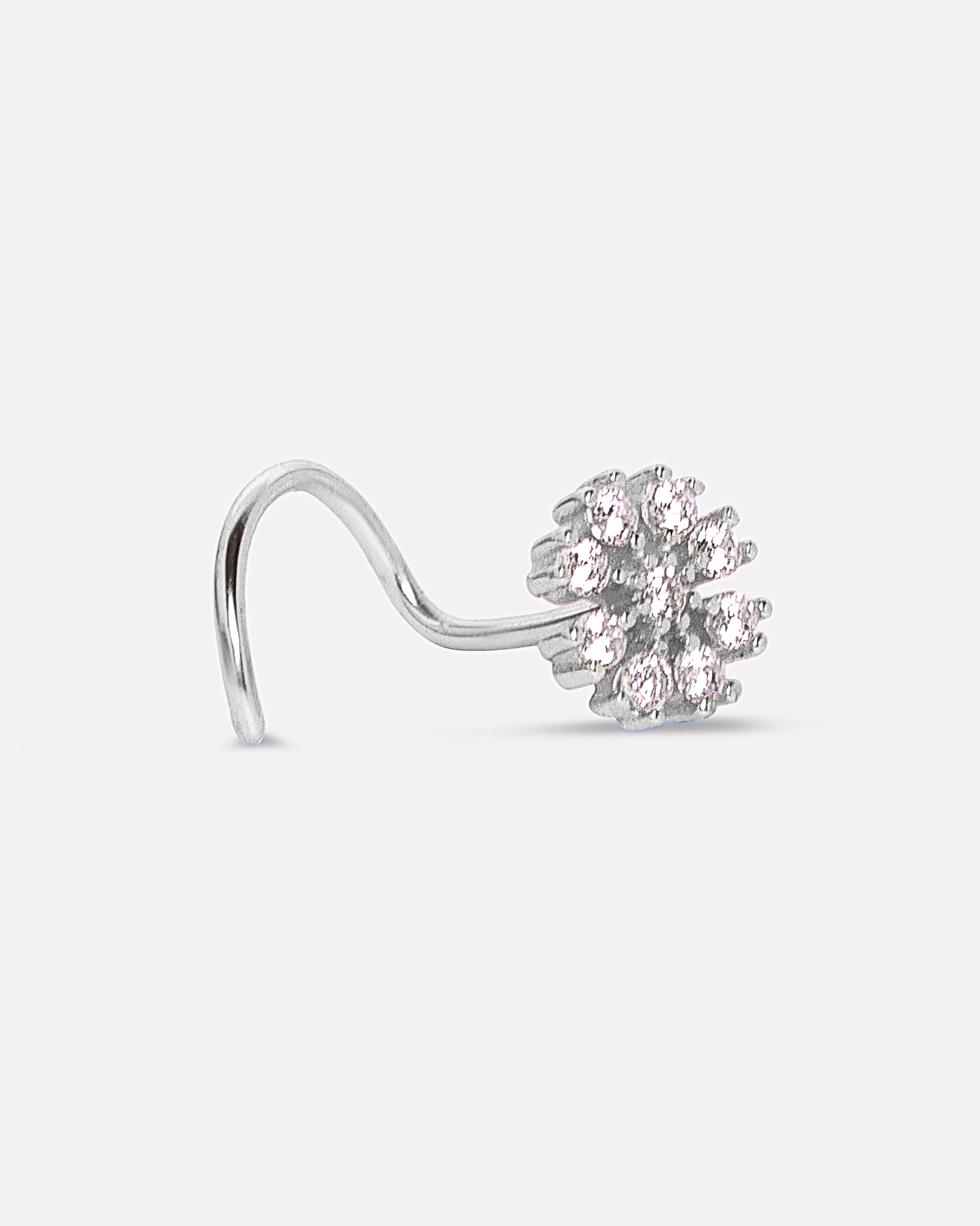 Cluster Flower Nose Pin