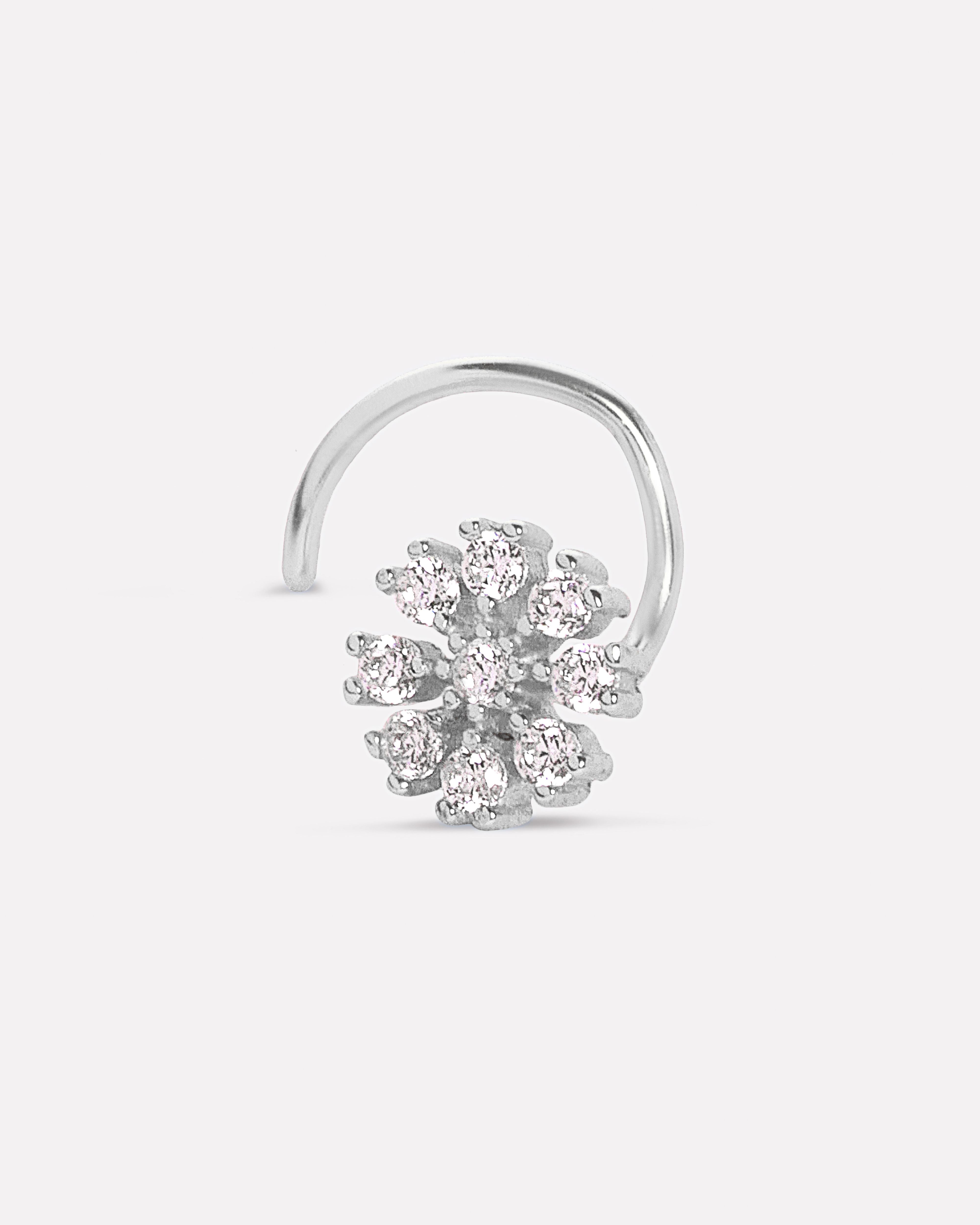Cluster Flower Nose Pin
