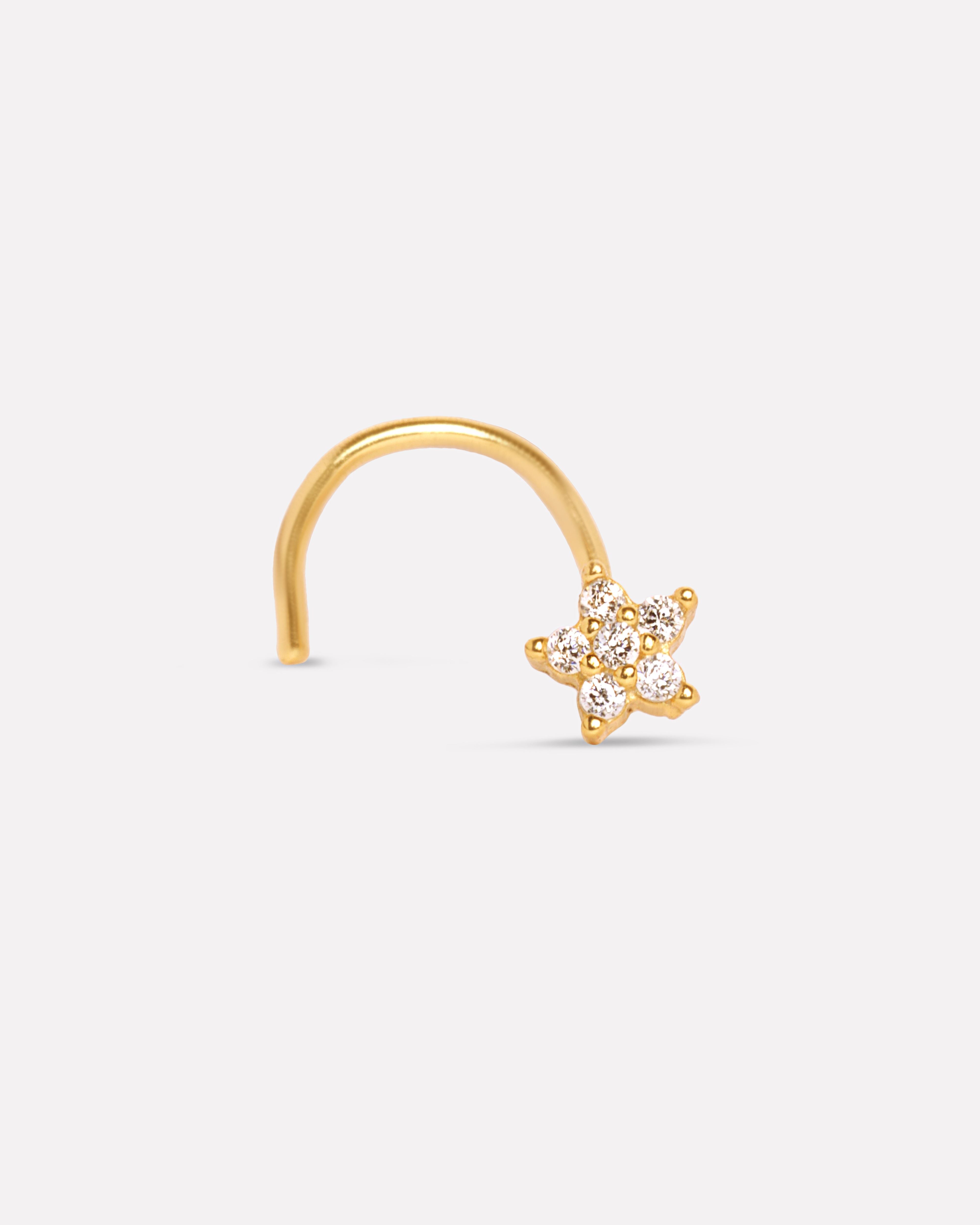 Star Nose Nose Pin