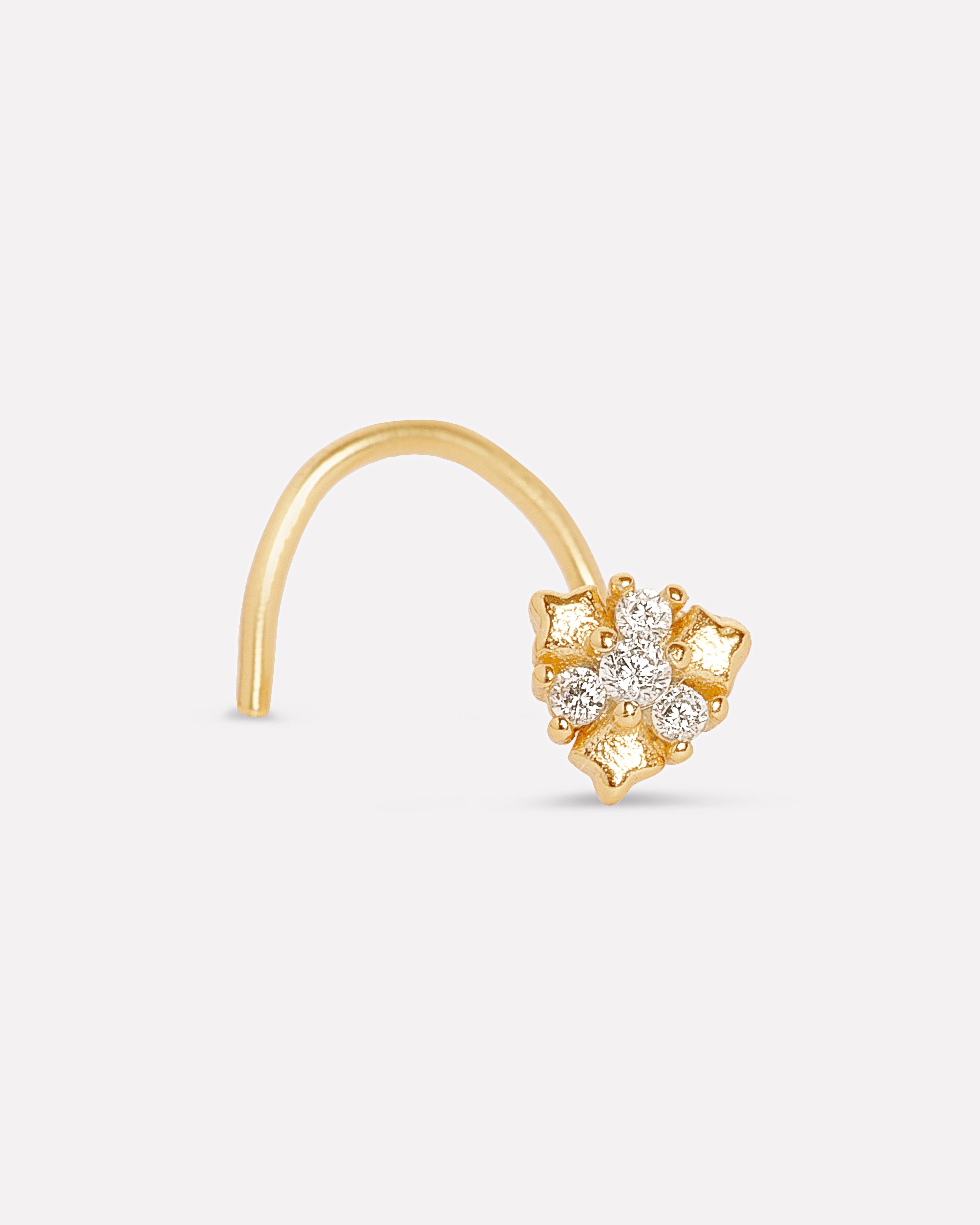 Dew Charm Nose Pin