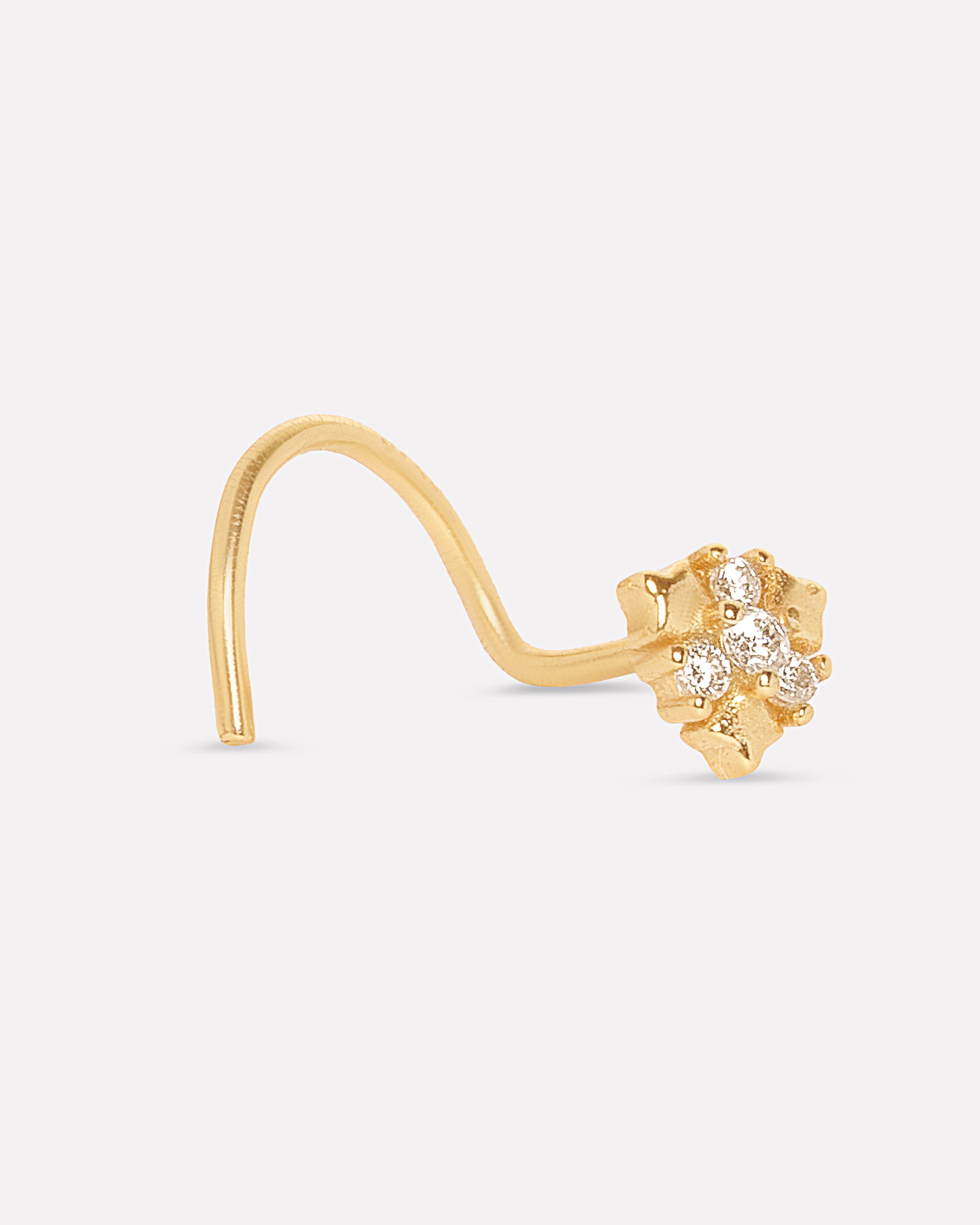 Dew Charm Nose Pin