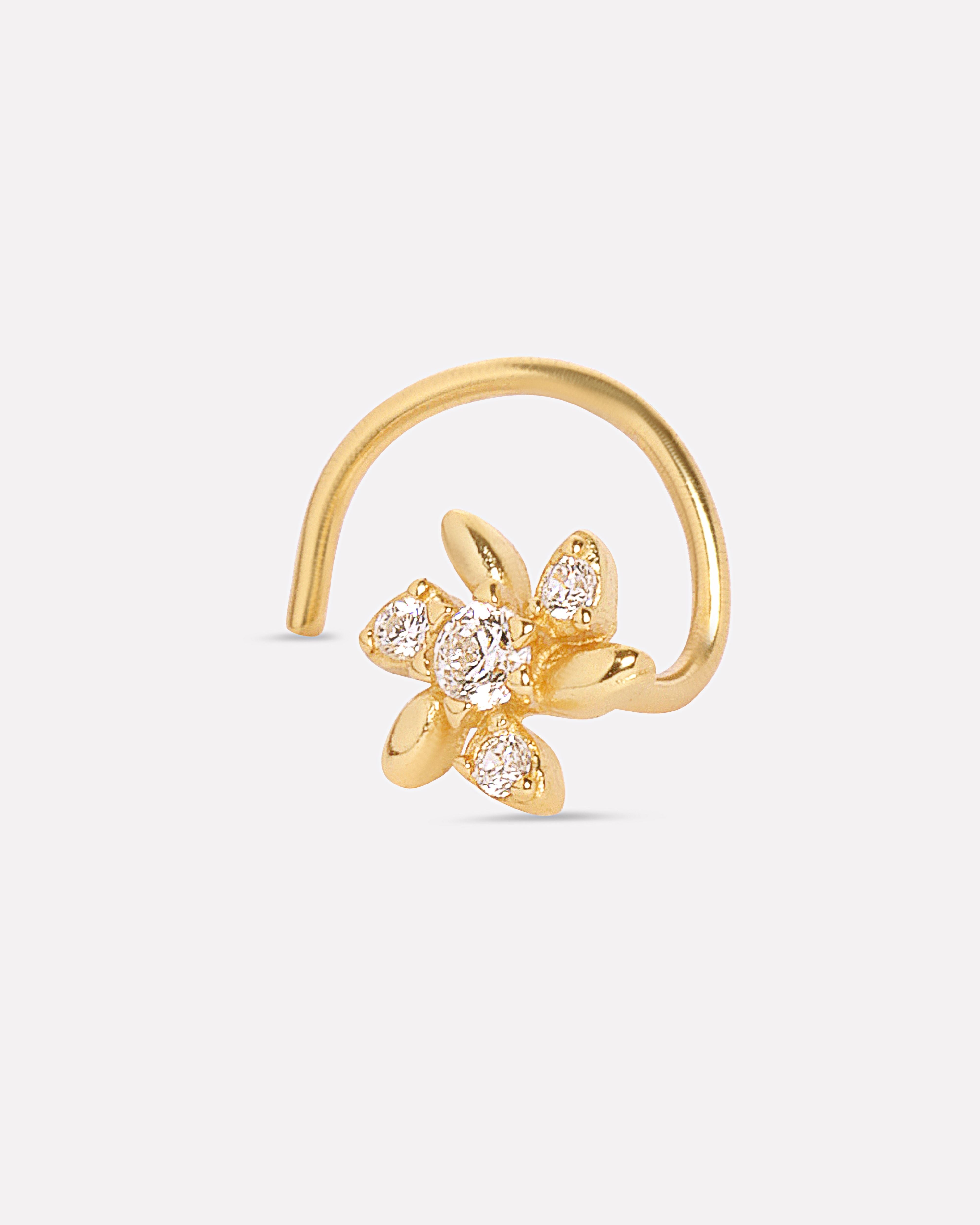 Bloom Aura Nose Pin