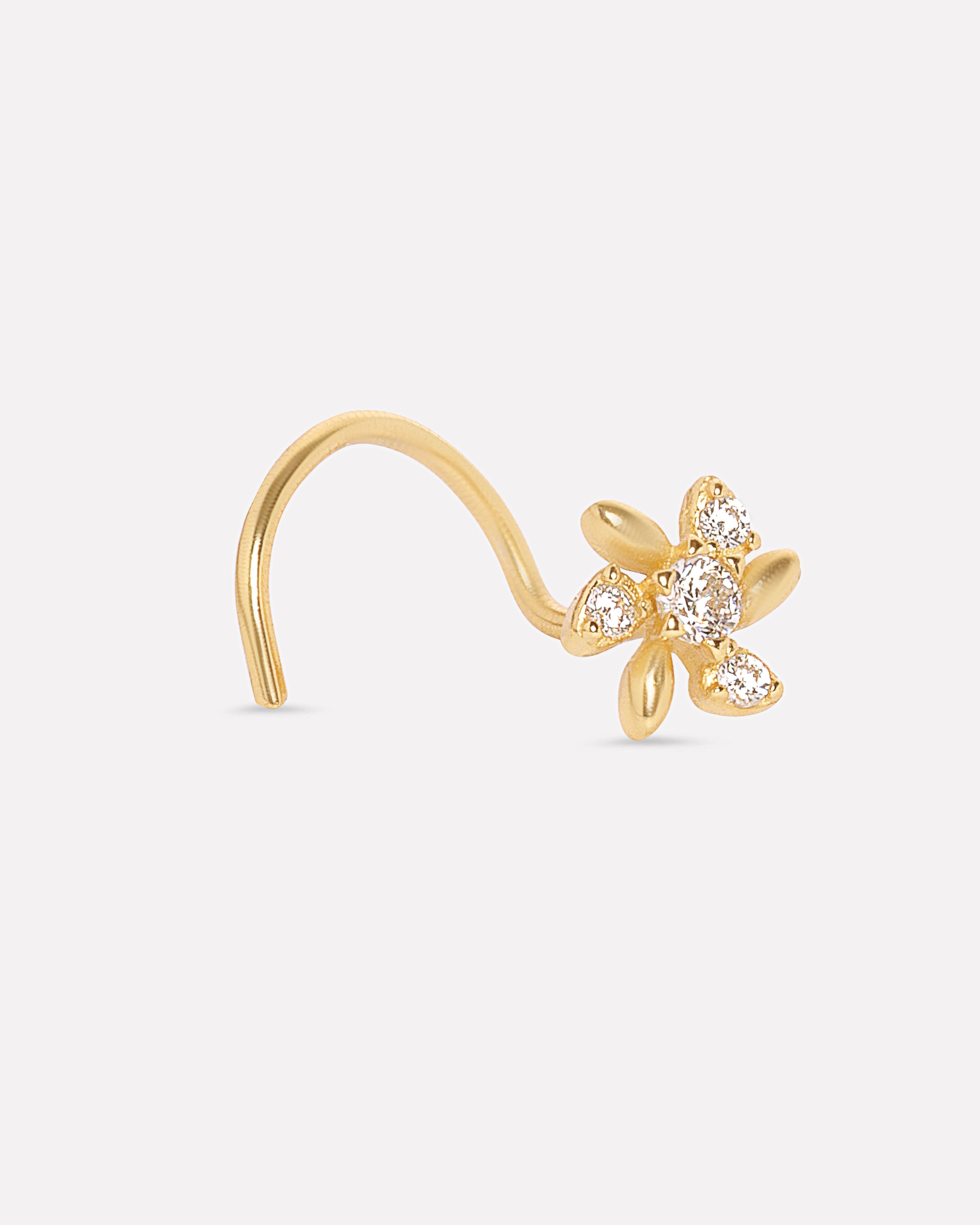 Bloom Aura Nose Pin