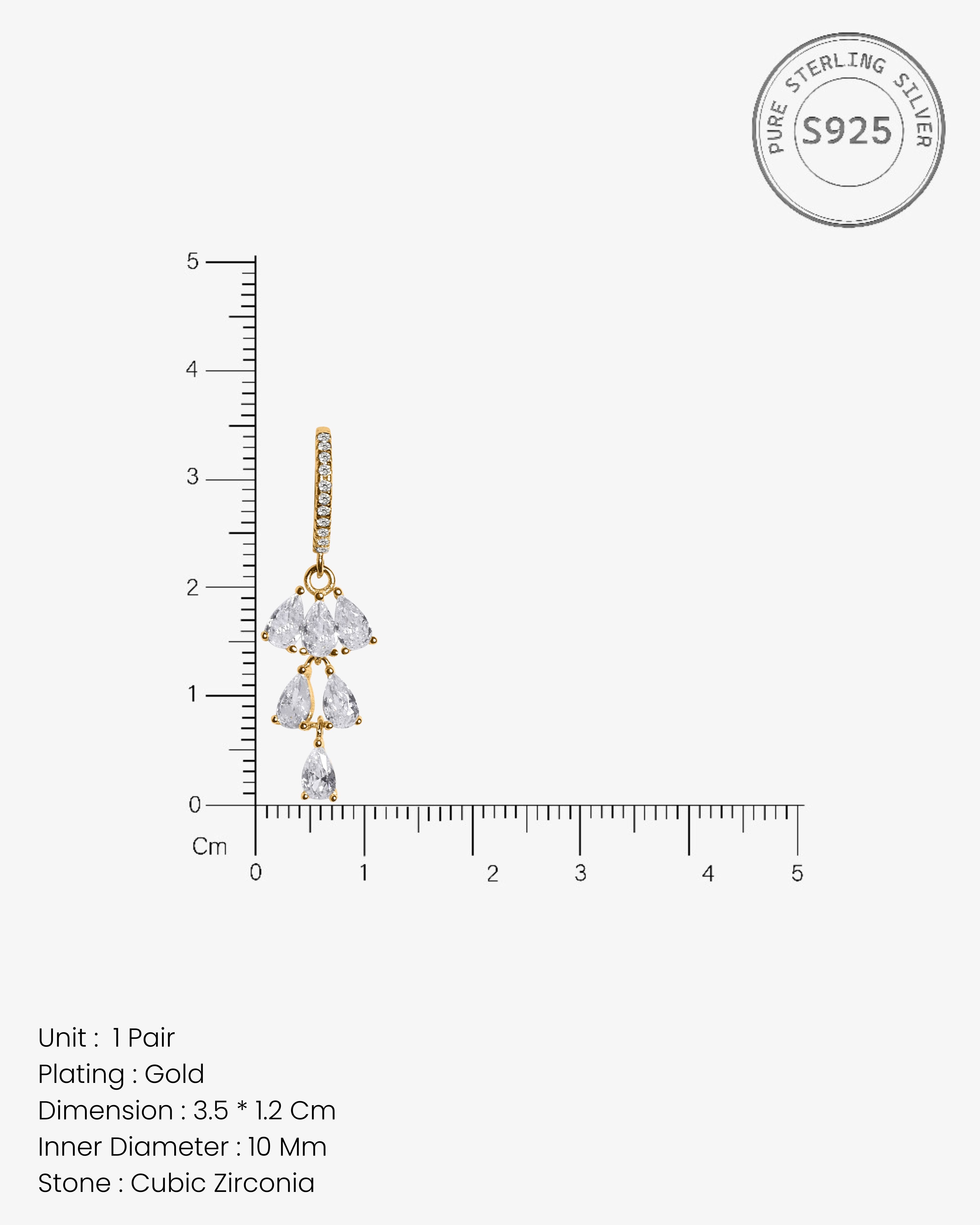Noor Hoops Earrings