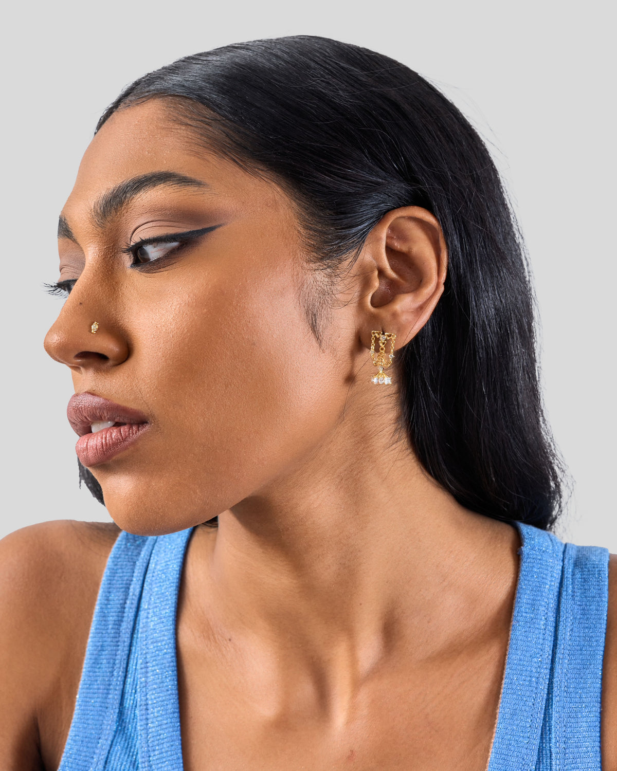 Dor Modern Jhumka Stud