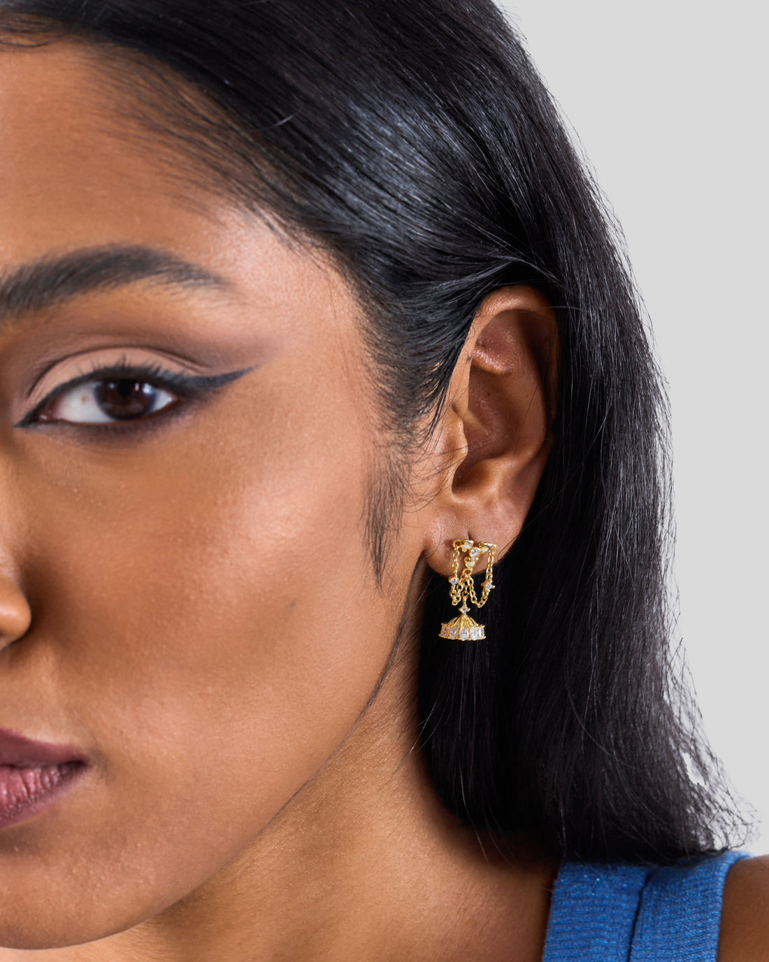 Dor Modern Jhumka Stud
