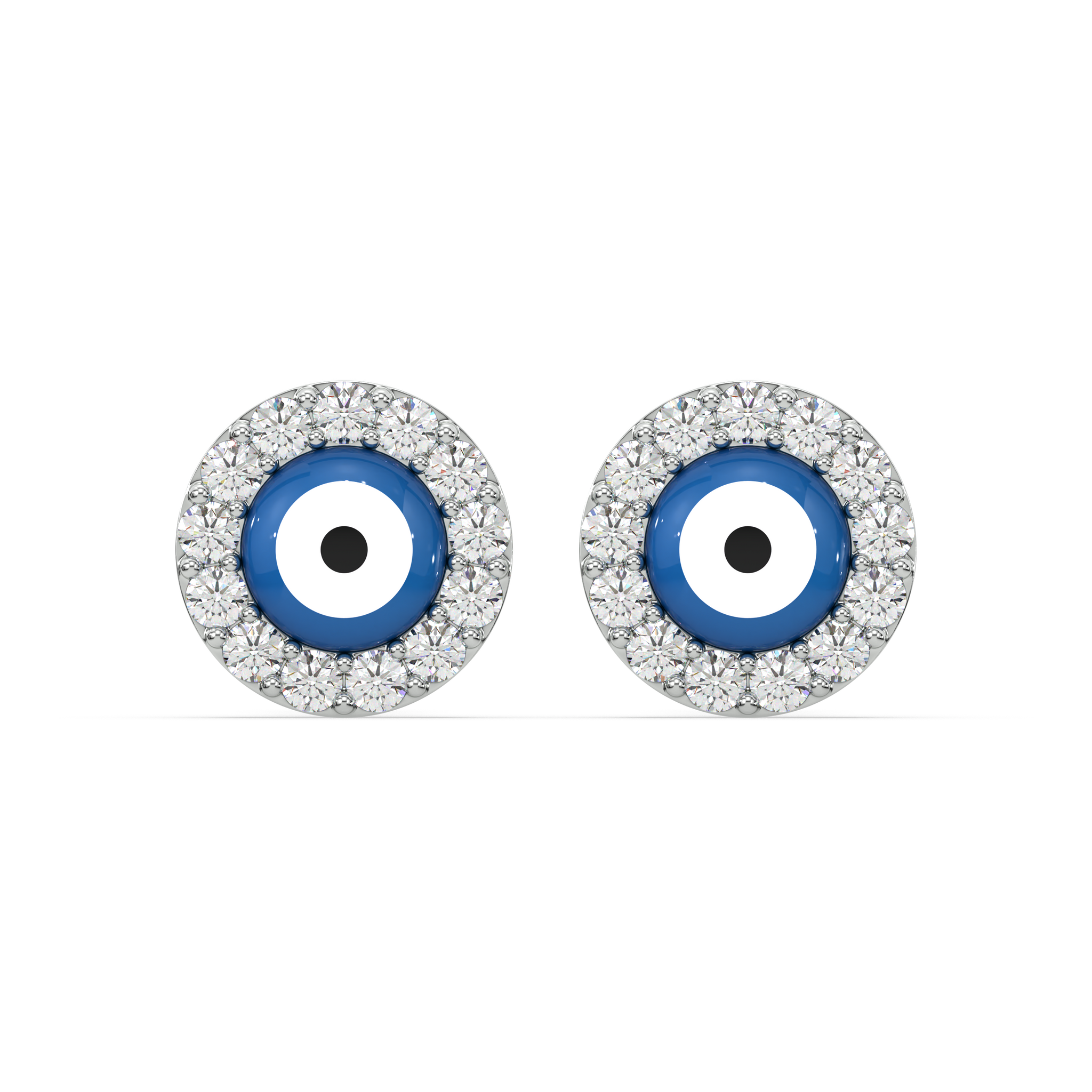 Hamsa Hand Turkish Stud Earrings
