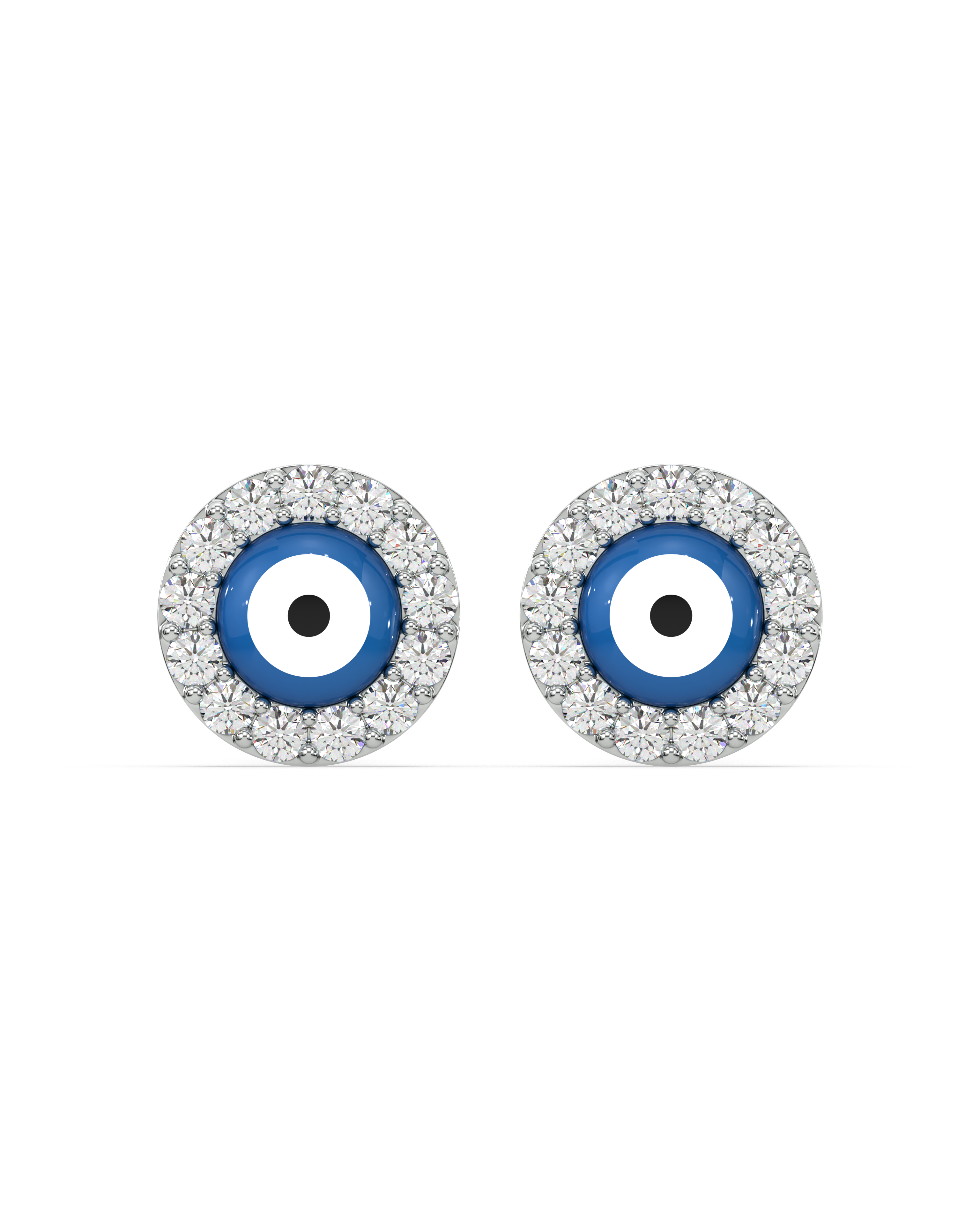 Hamsa Hand Turkish Stud Earrings