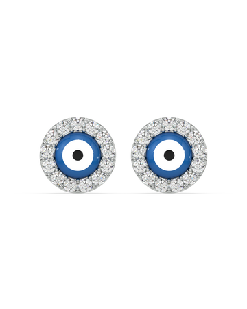Hamsa Hand Turkish Stud Earrings