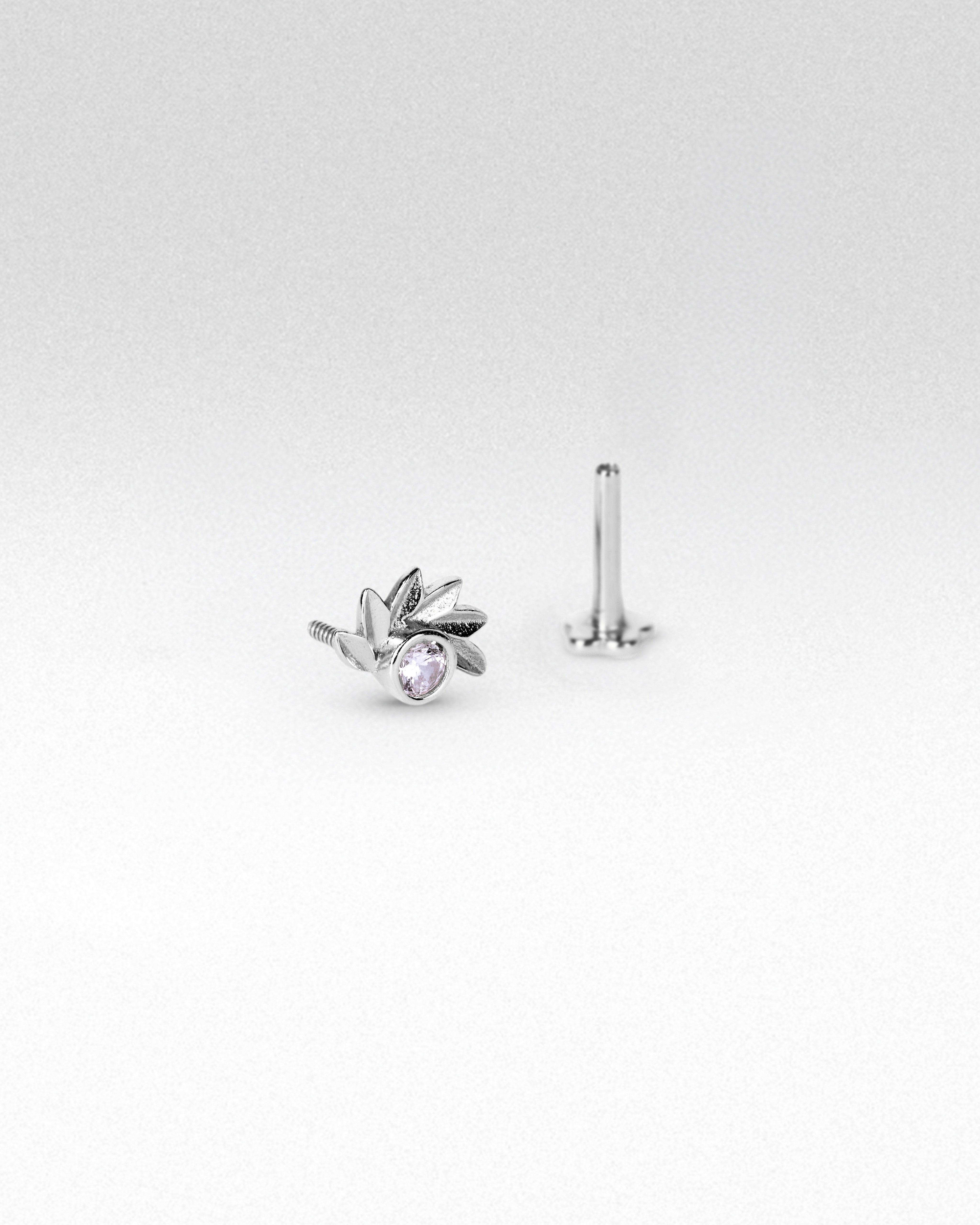 Swirl Flatback Earrings